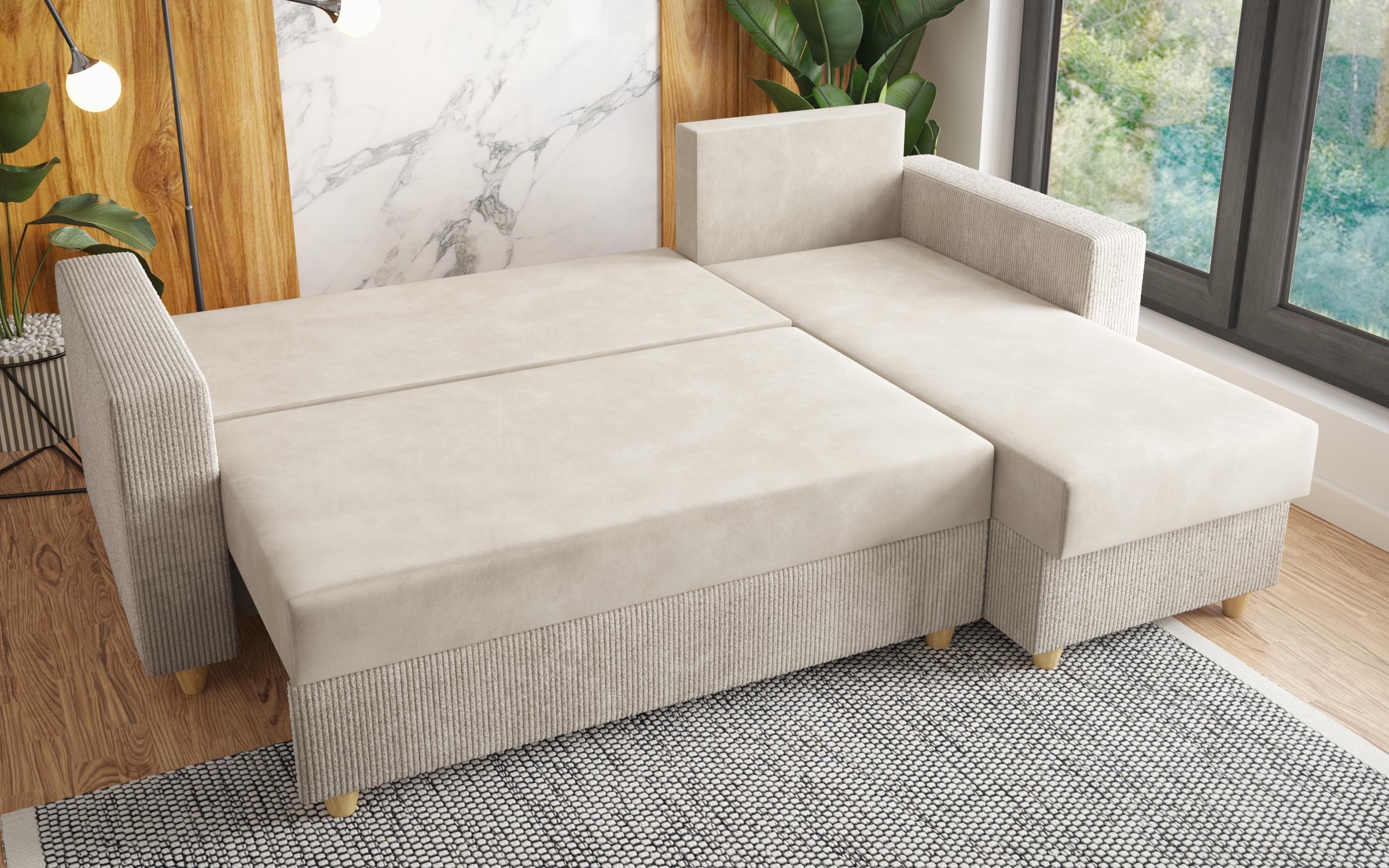 Coltar extensibil Finix, bej deschis  5