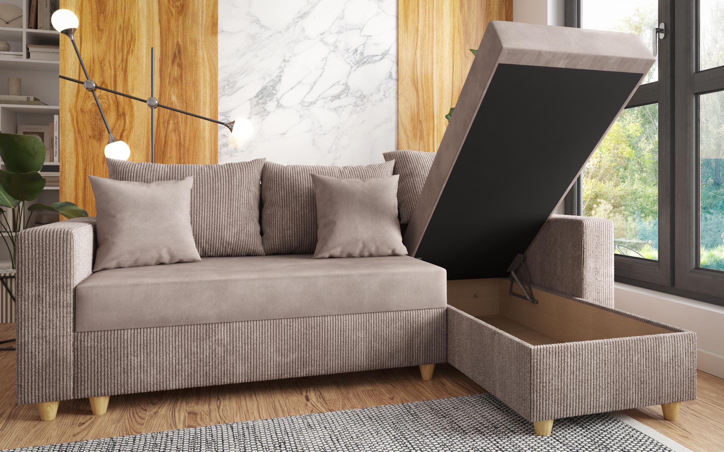 Coltar extensibil Finix, bej  4