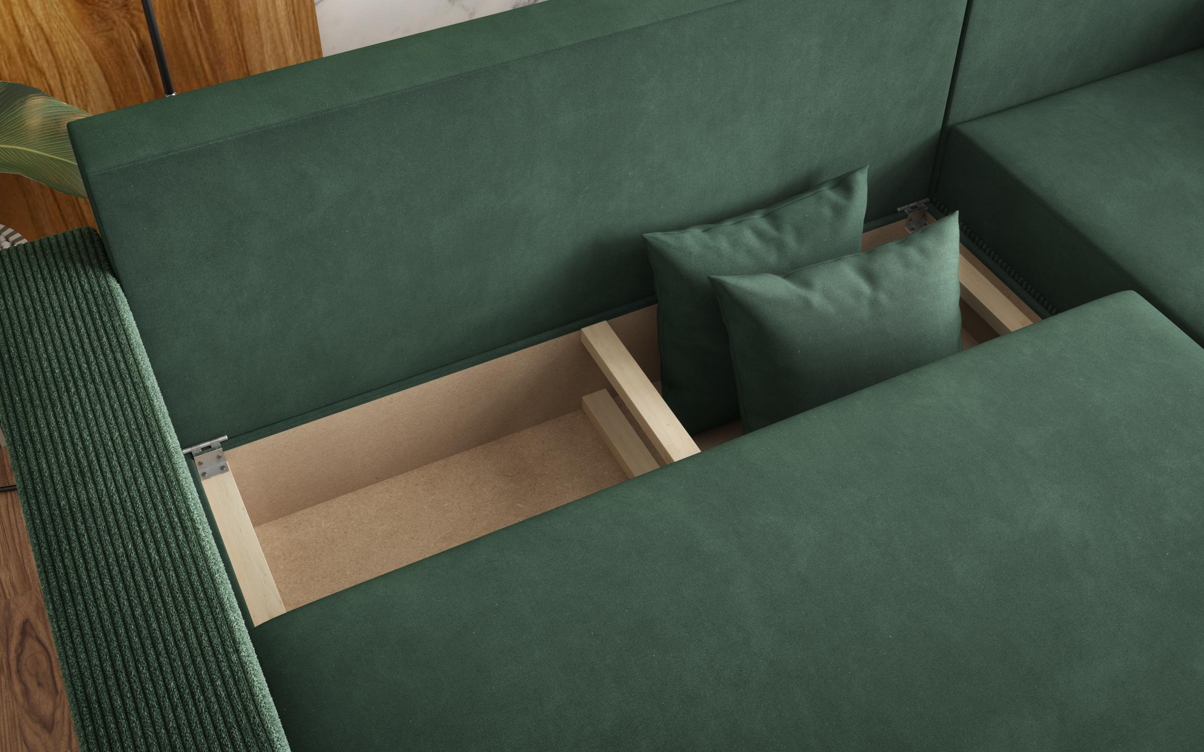 Coltar extensibil Finix, verde  6