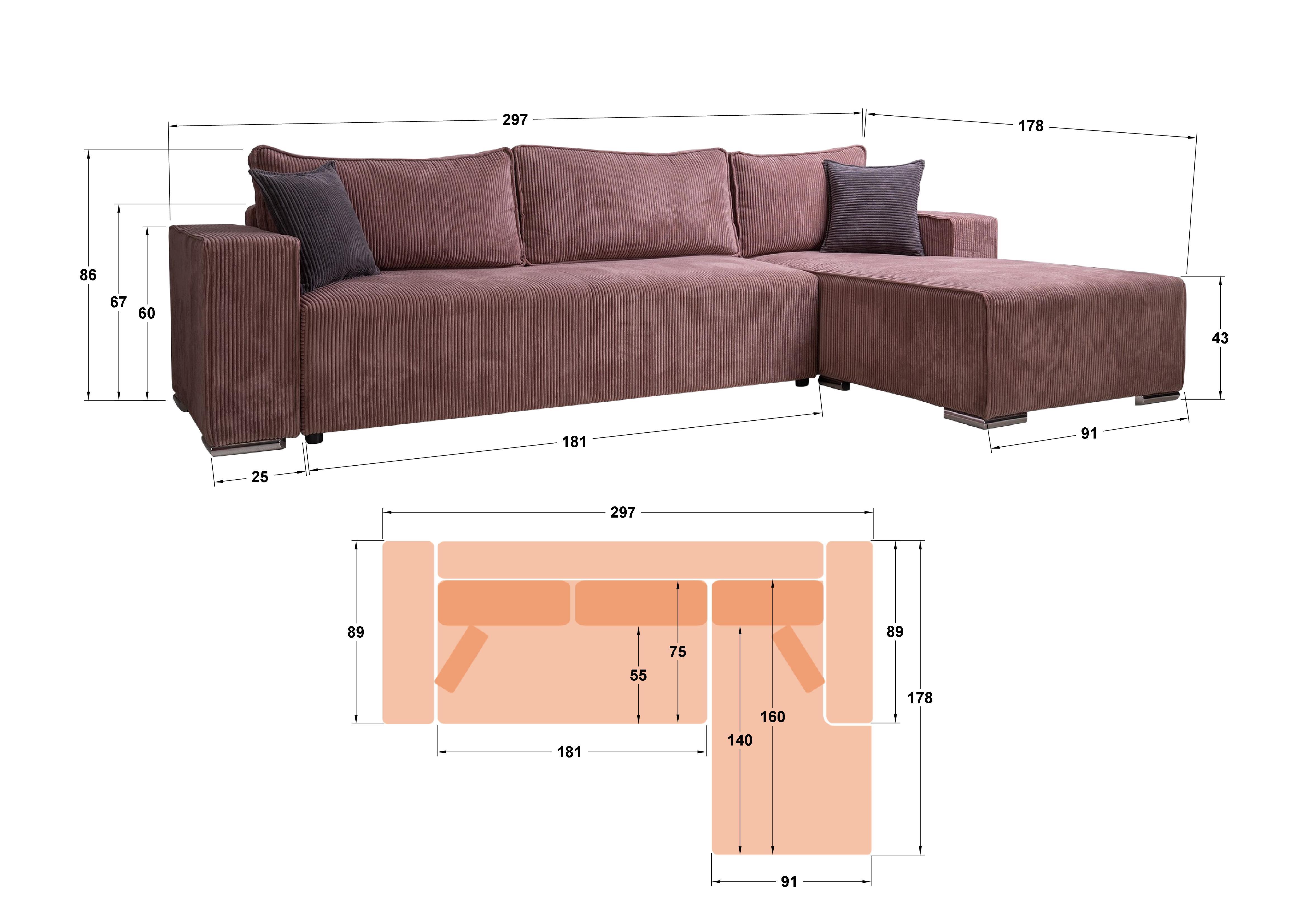 Coltar extensibil Felion, roz + gri  2