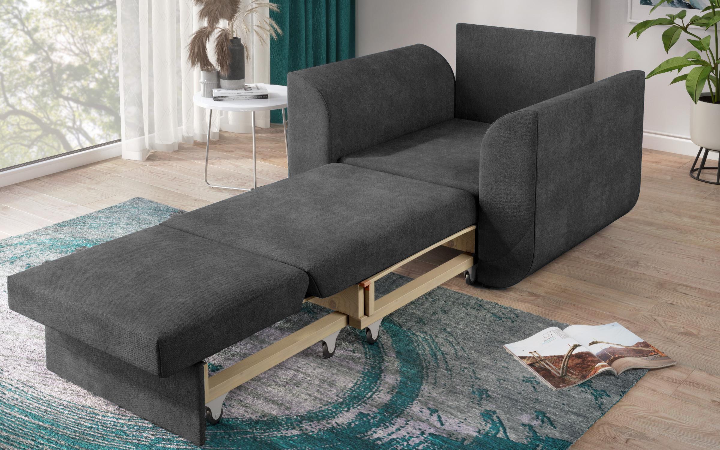 Fotoliu extensibil Modus, gri  5