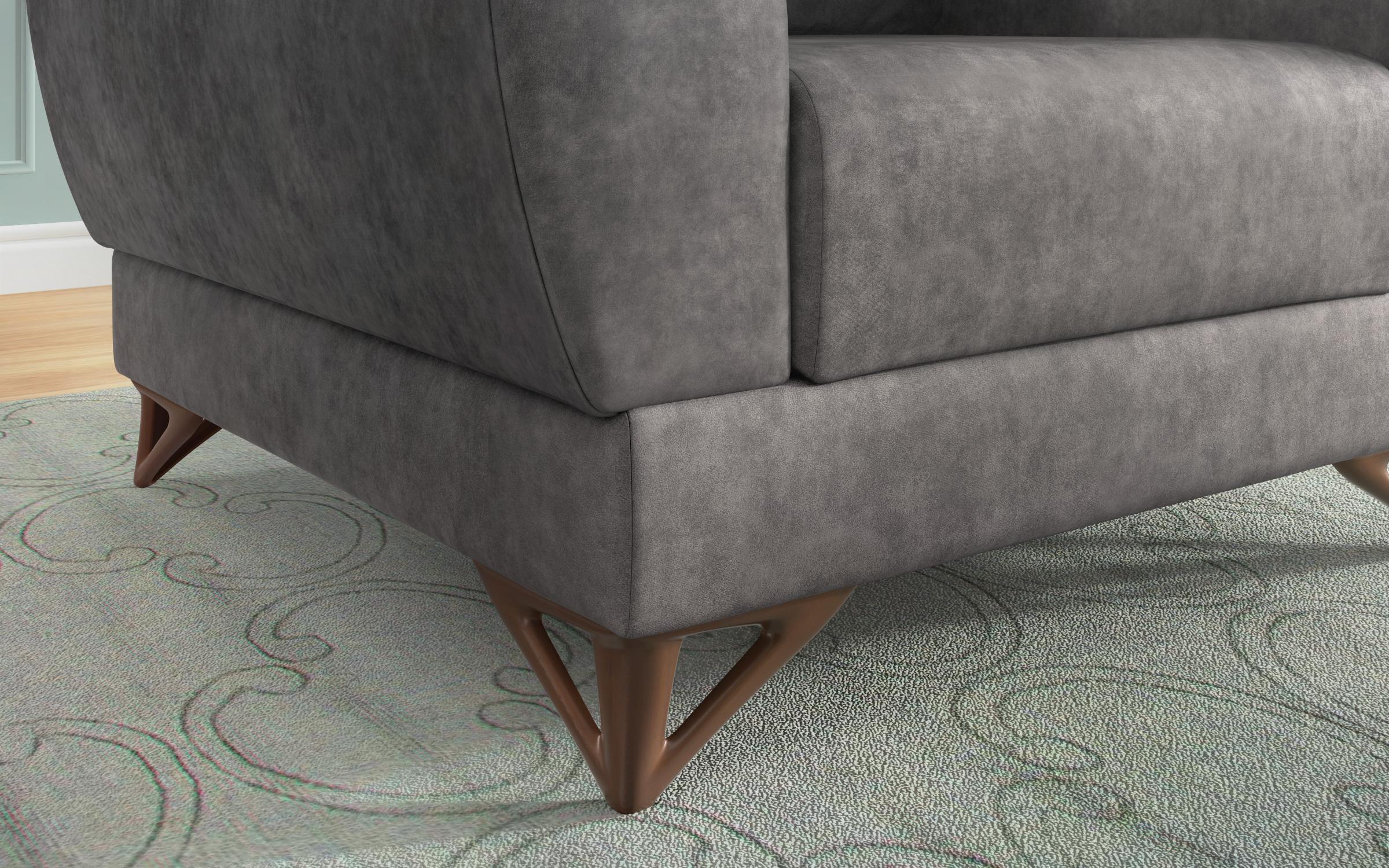 Fotoliu Treia Premium, gri  8