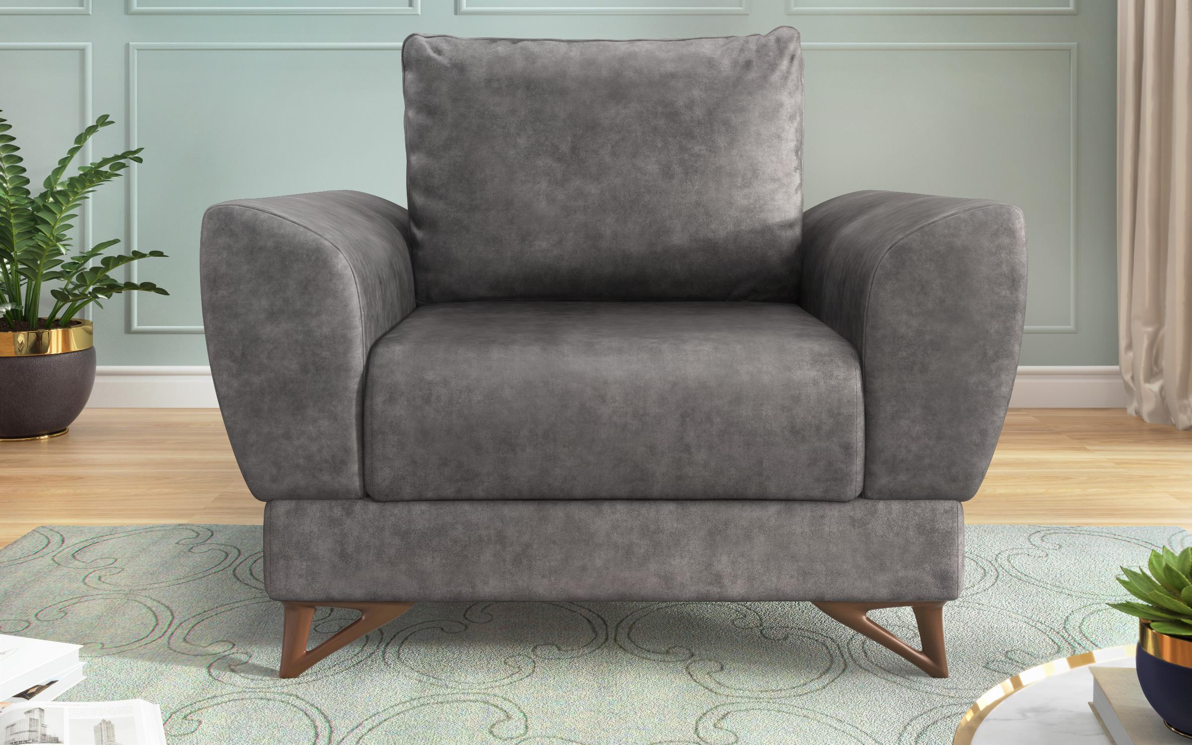 Fotoliu Treia Premium, gri  2