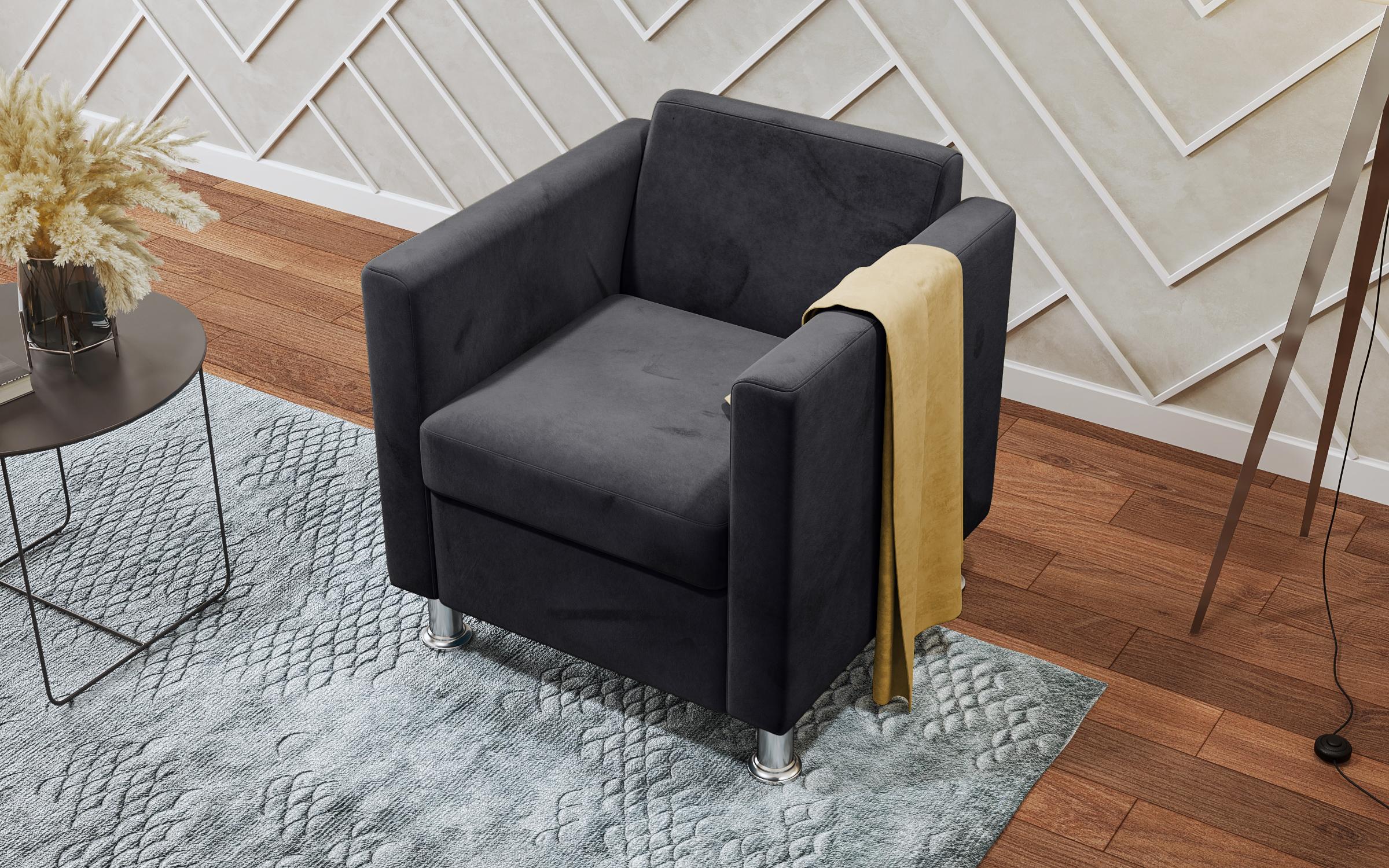 Fotoliu Moti, antracit  3