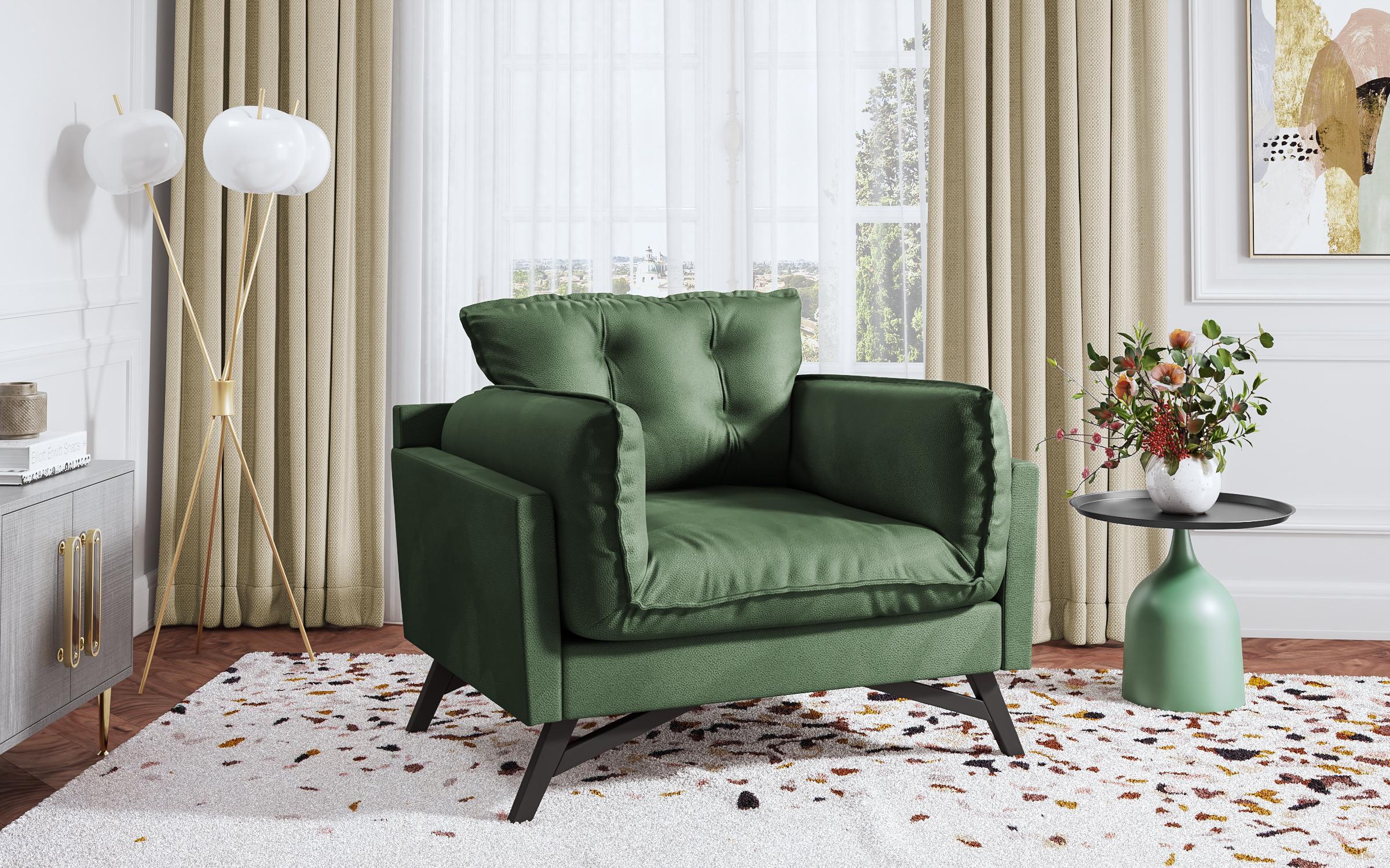 Fotoliu Viena, verde  1