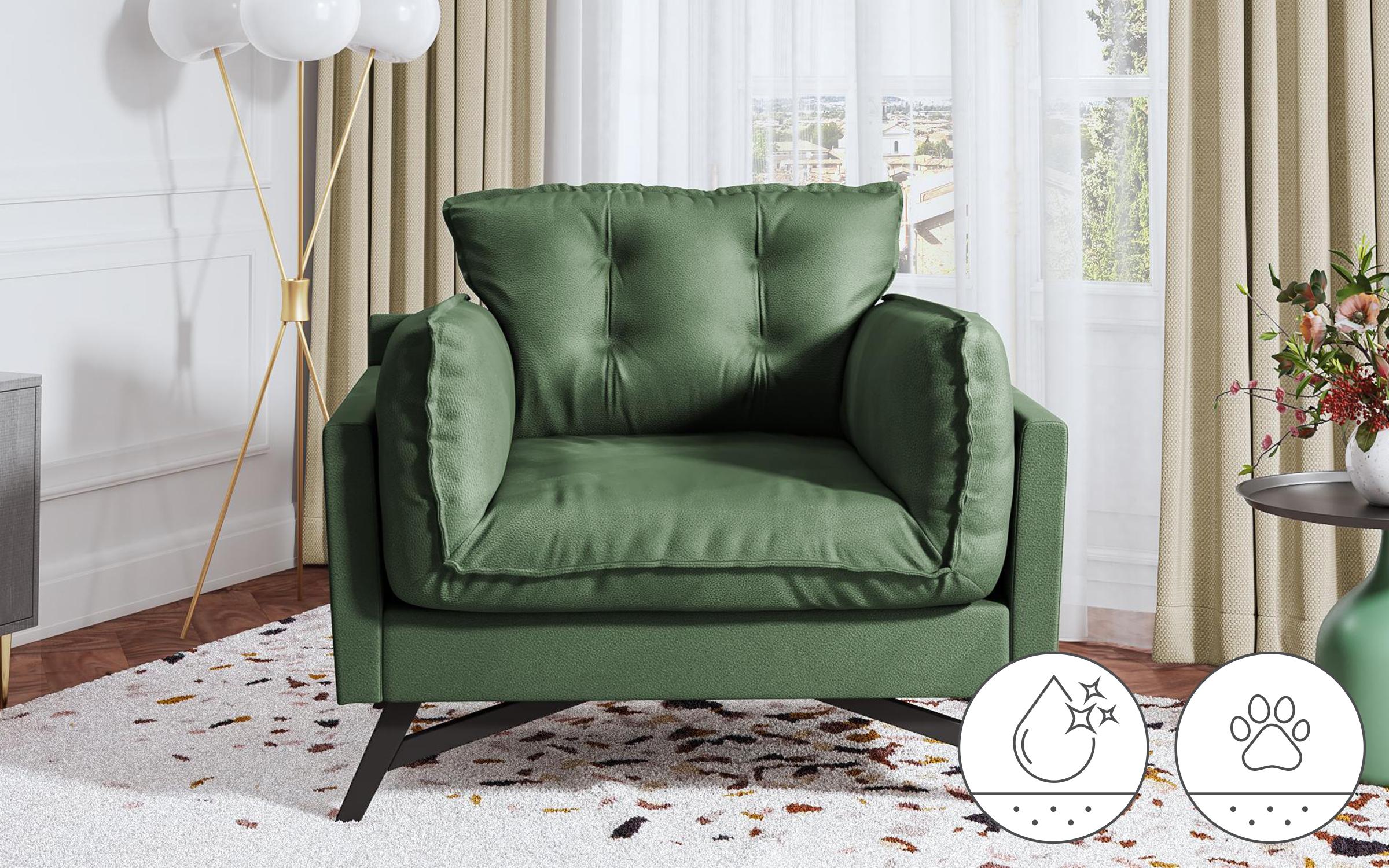 Fotoliu Viena, verde  3