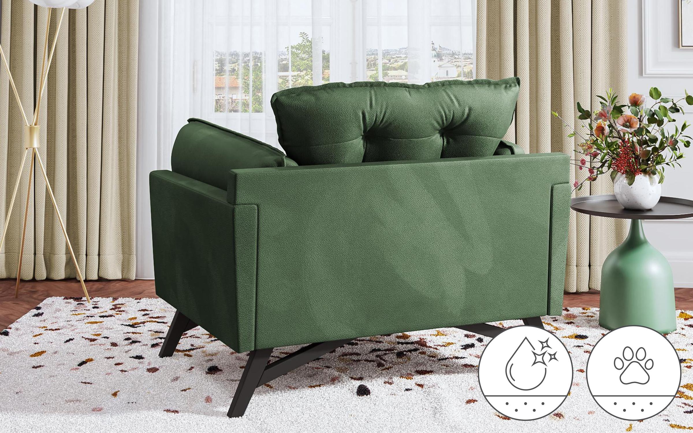 Fotoliu Viena, verde  6