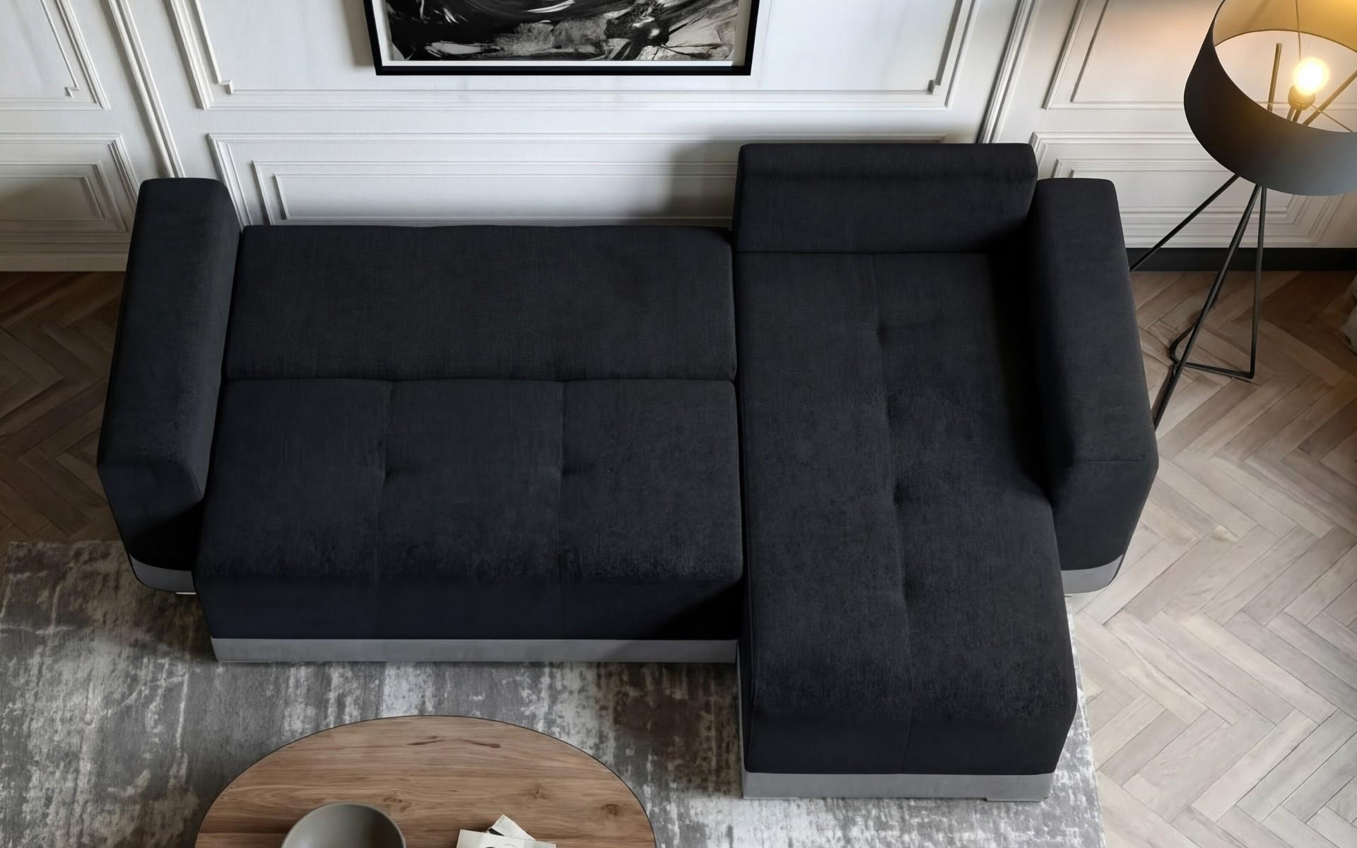 Coltar extensibil Grand, grafit + gri  5