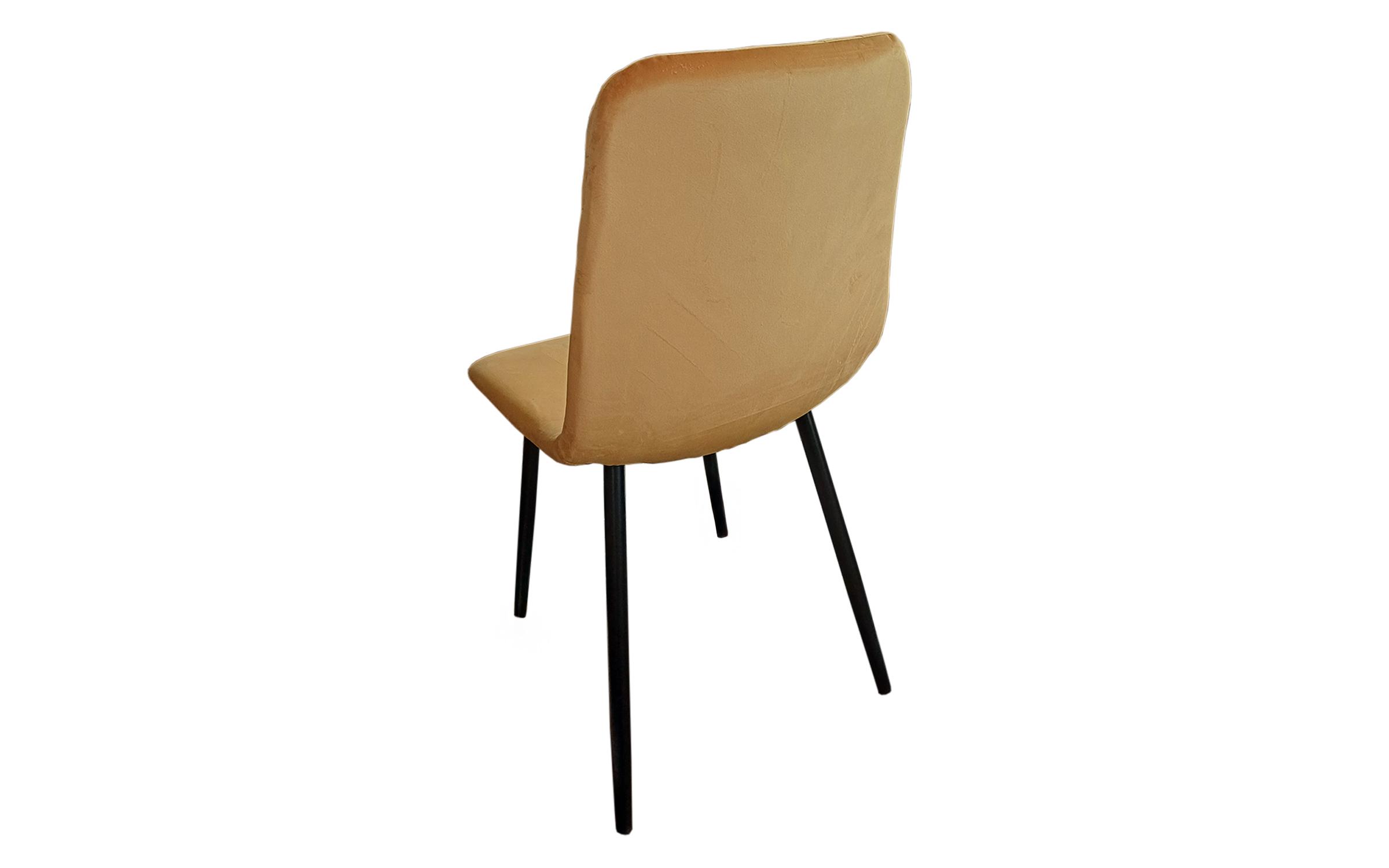 Scaun de masa Galaro, galben  3