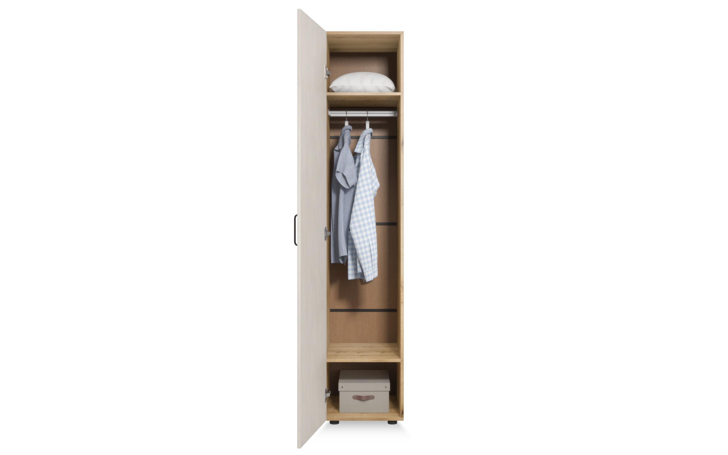 Dulap Benet, stejar evoc + silk  2