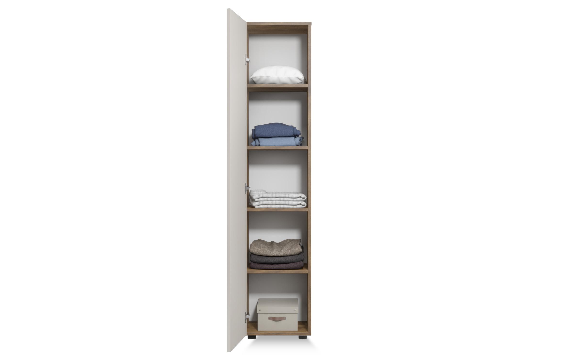 Dulap Diel Next A, stejar coniac + casmir  2