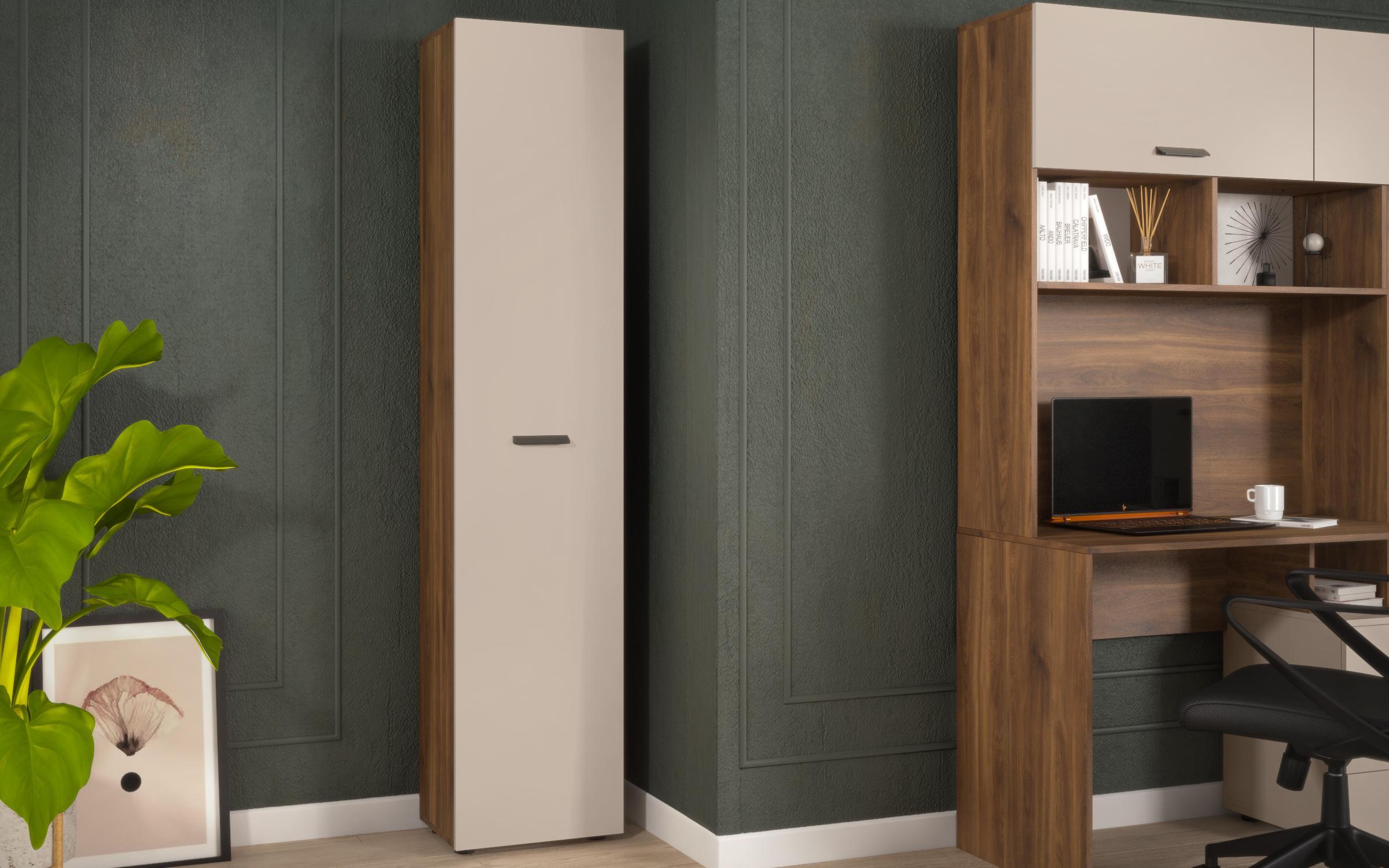 Dulap Diel  Next A, stejar coniac + casmir  1