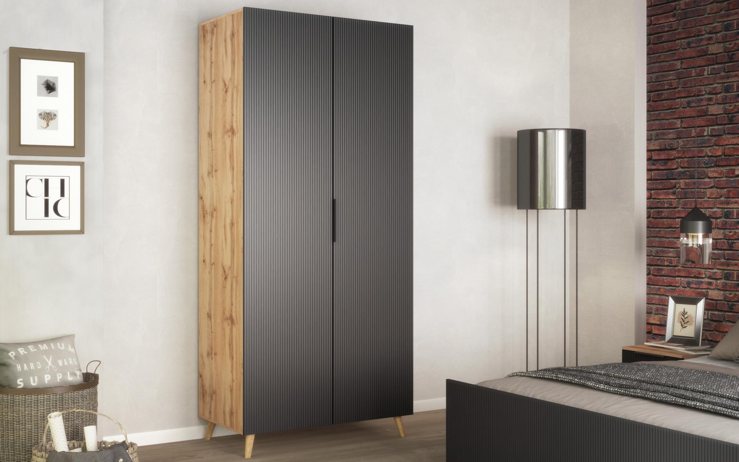 Dulap Leti, stejar apalaci + quartz  1