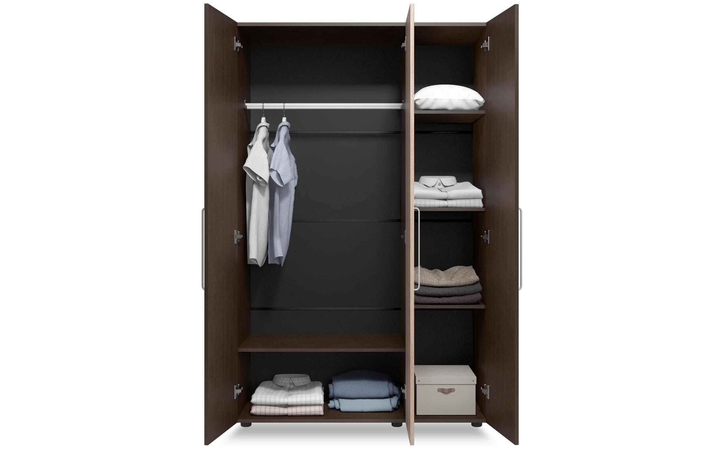Dulap Ofelia, wenge + stejar sonoma  2