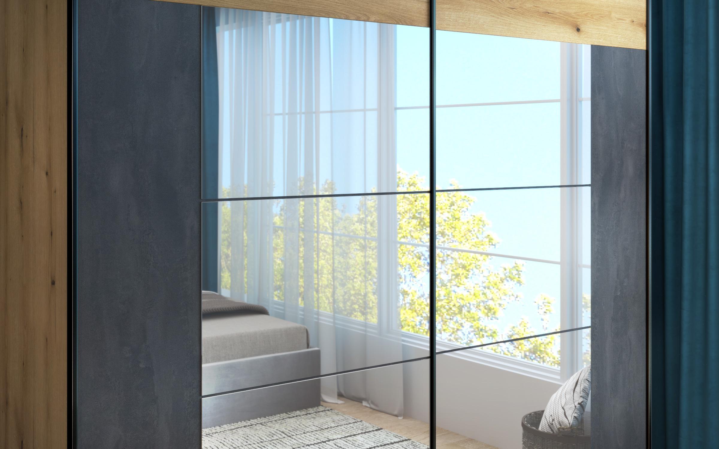 Dulap Prestige Elegance, stejar evoc + magma  3