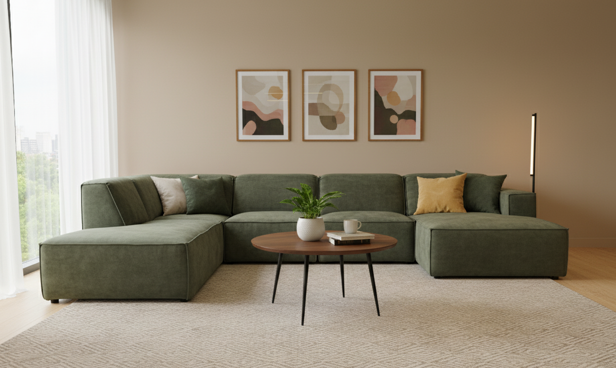 Fotoliu Verso, verde inchis  2