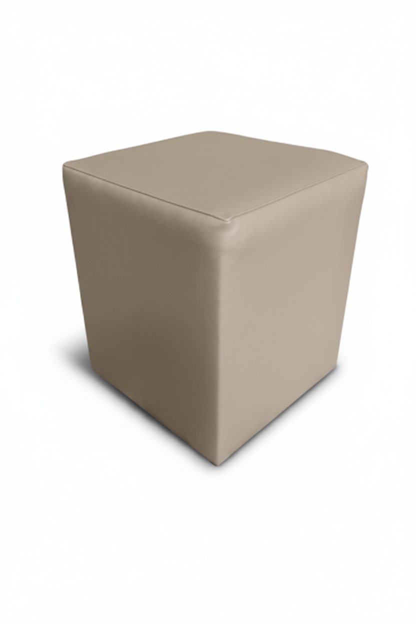 Taburet Relax, piele bej  2