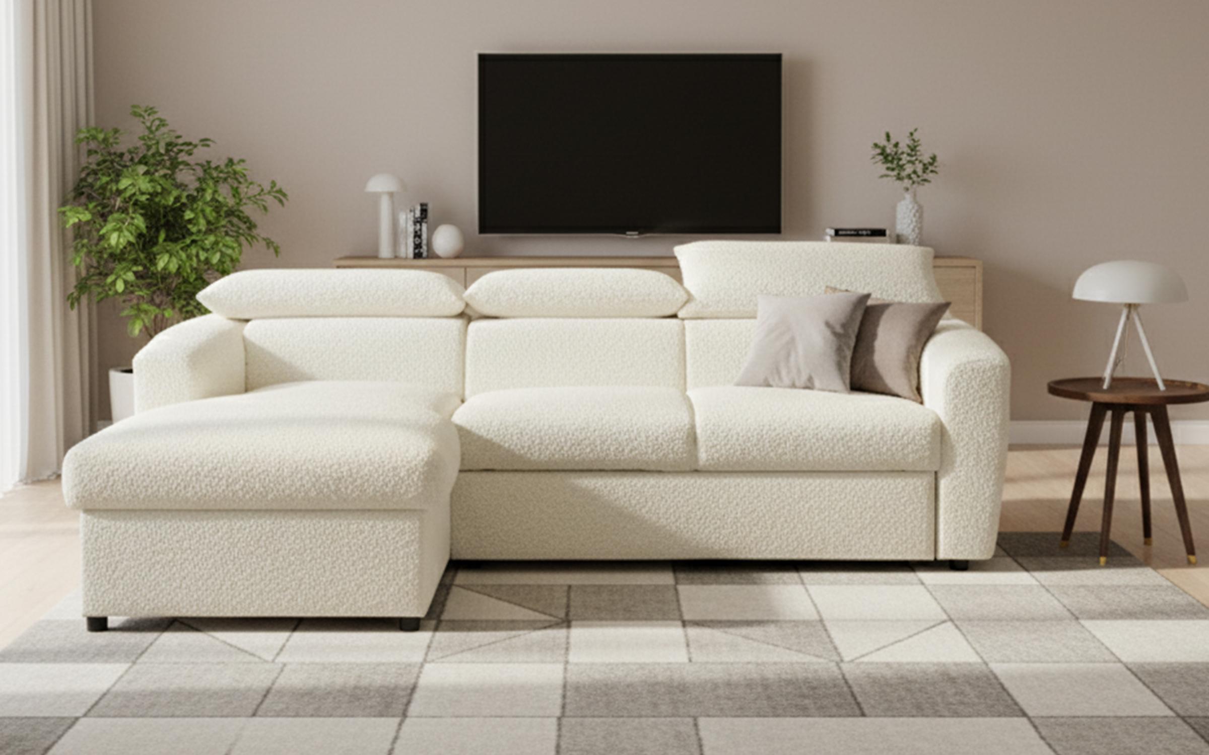 Coltar extensibil Montero, alb  1