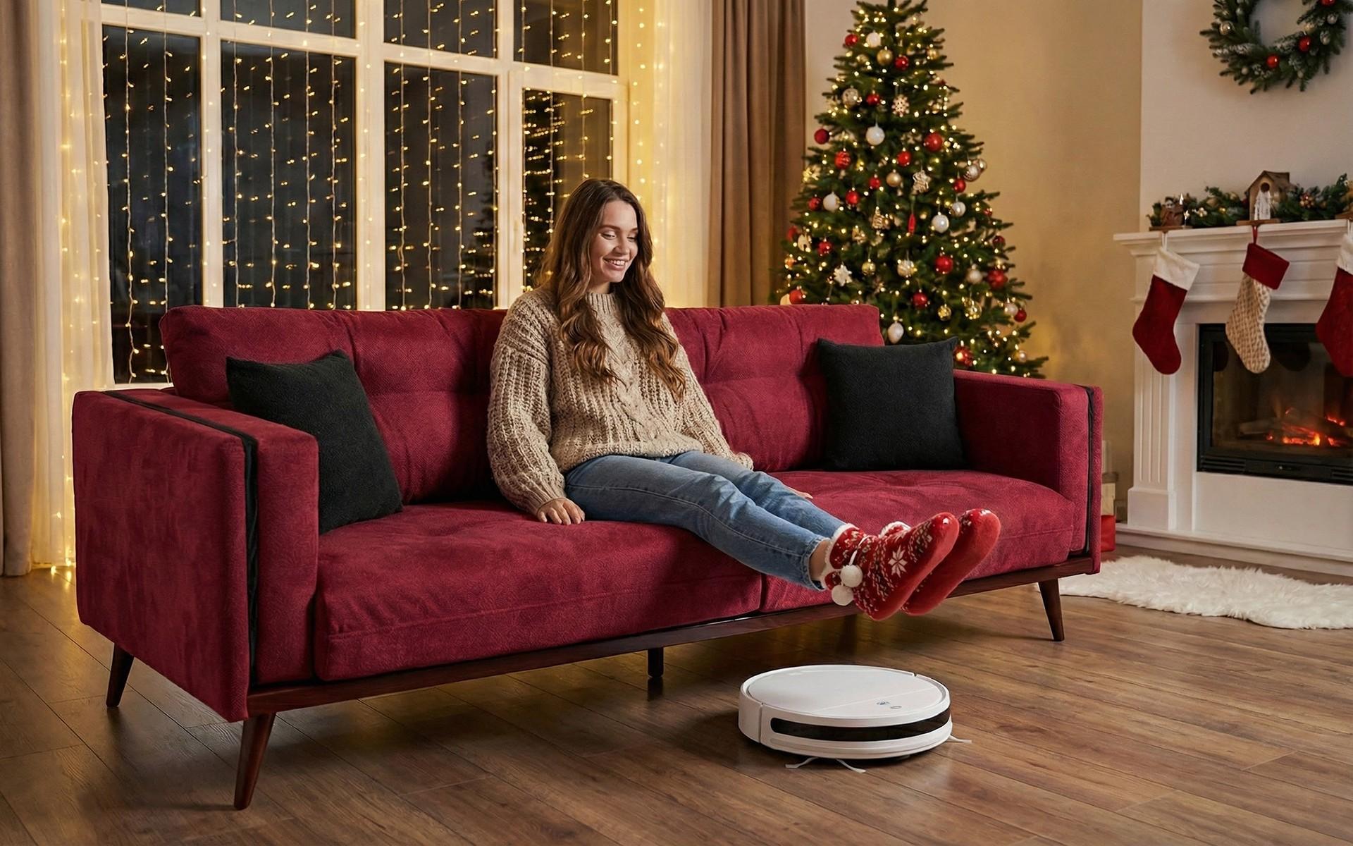 Canapea Bellevue, bordo  1