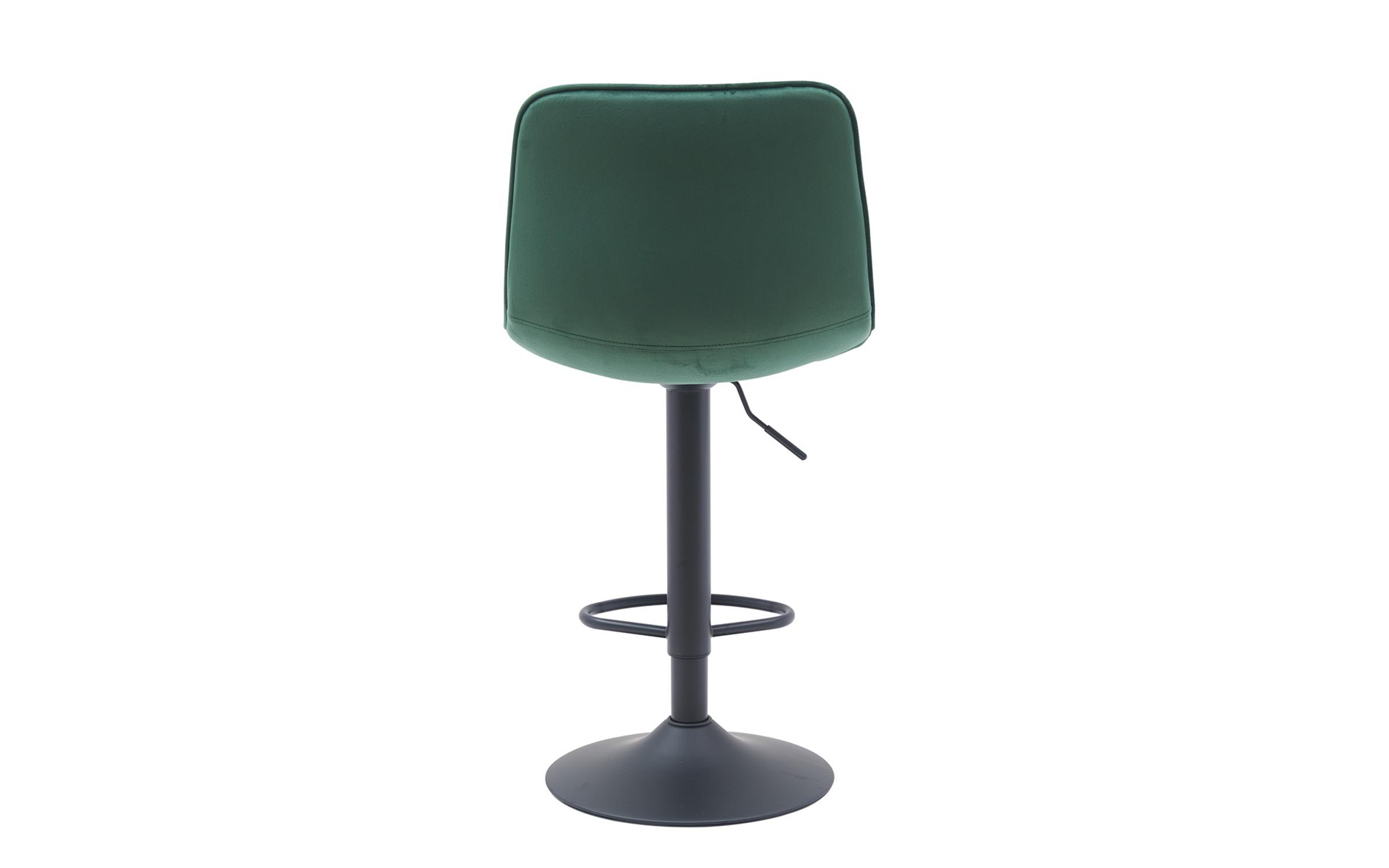 Scaun de bar Riko, verde inchis  4