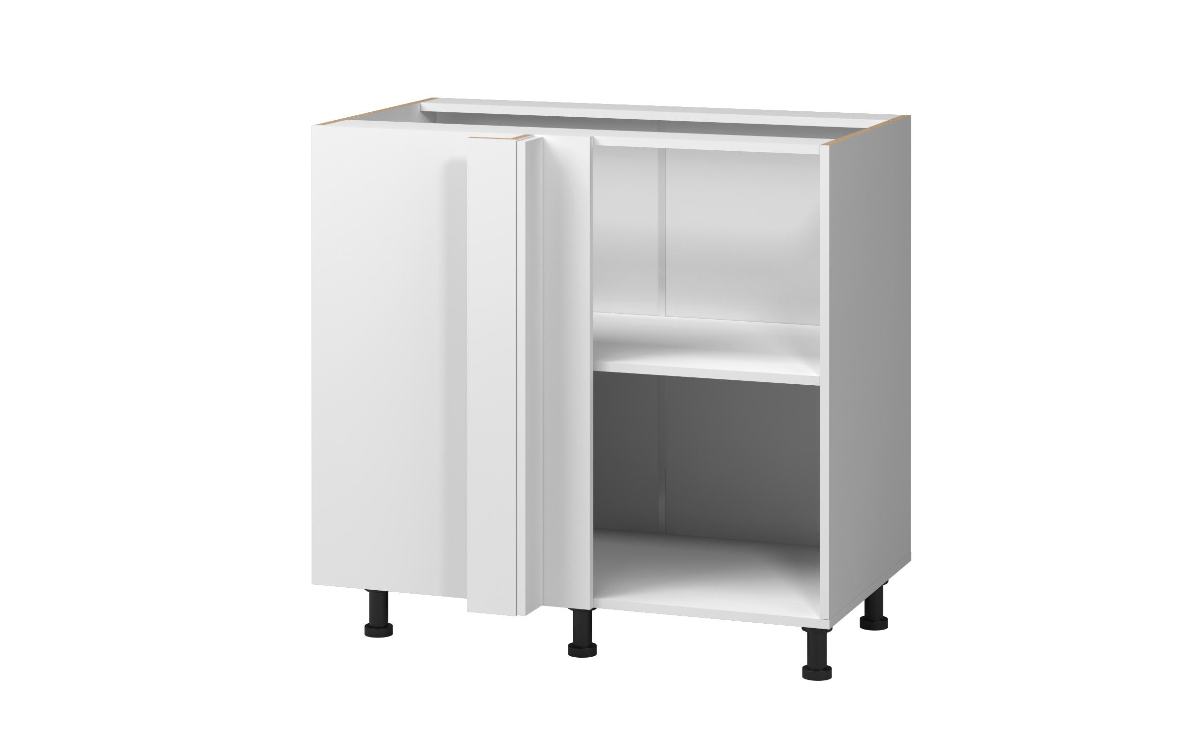 Dulap de bucatarie Hana Modern 18, colt stanga, stejar sonoma  2