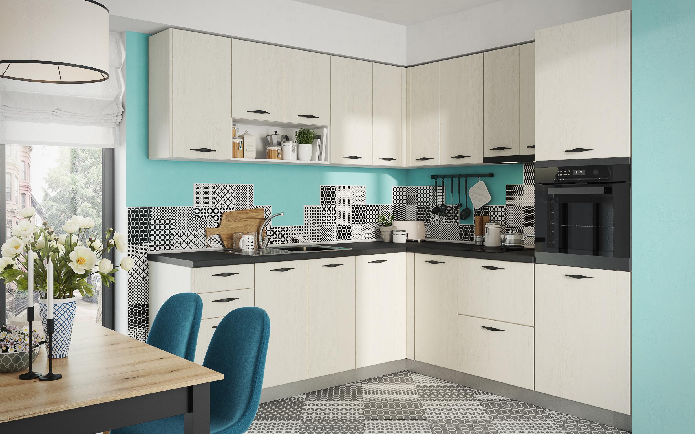 Panou final Hana 46, partea superioara, aspen bej  3