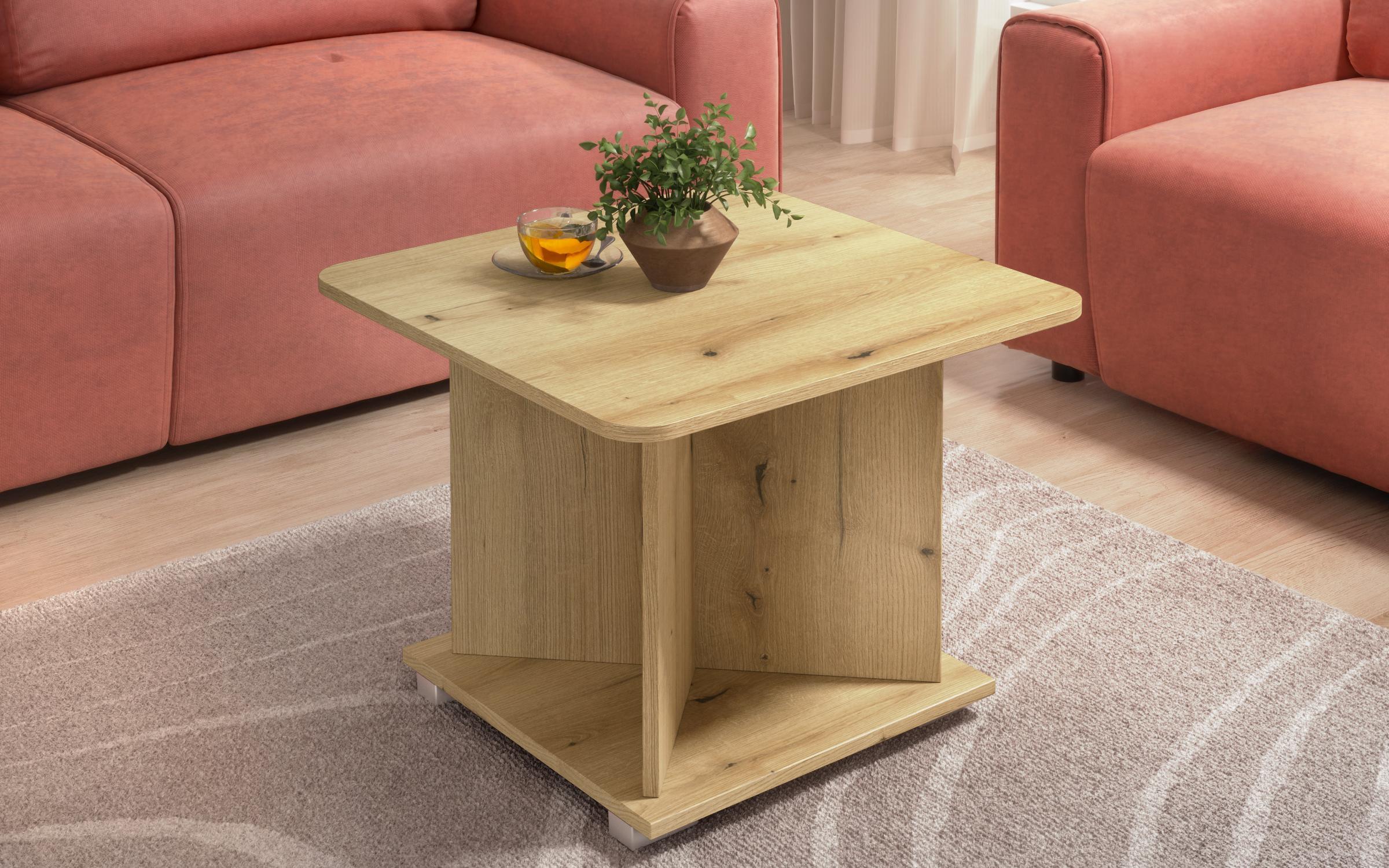 Masuta de cafea Amelia, stejar evoc  2