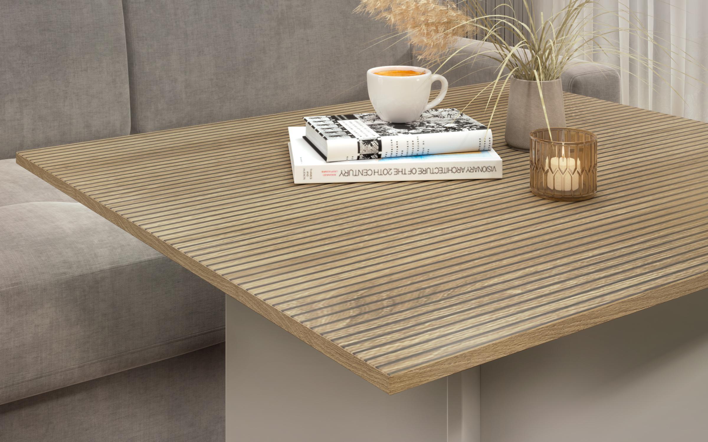 Masuta de cafea Aurea XL, nisipiu mat + cadiz  2