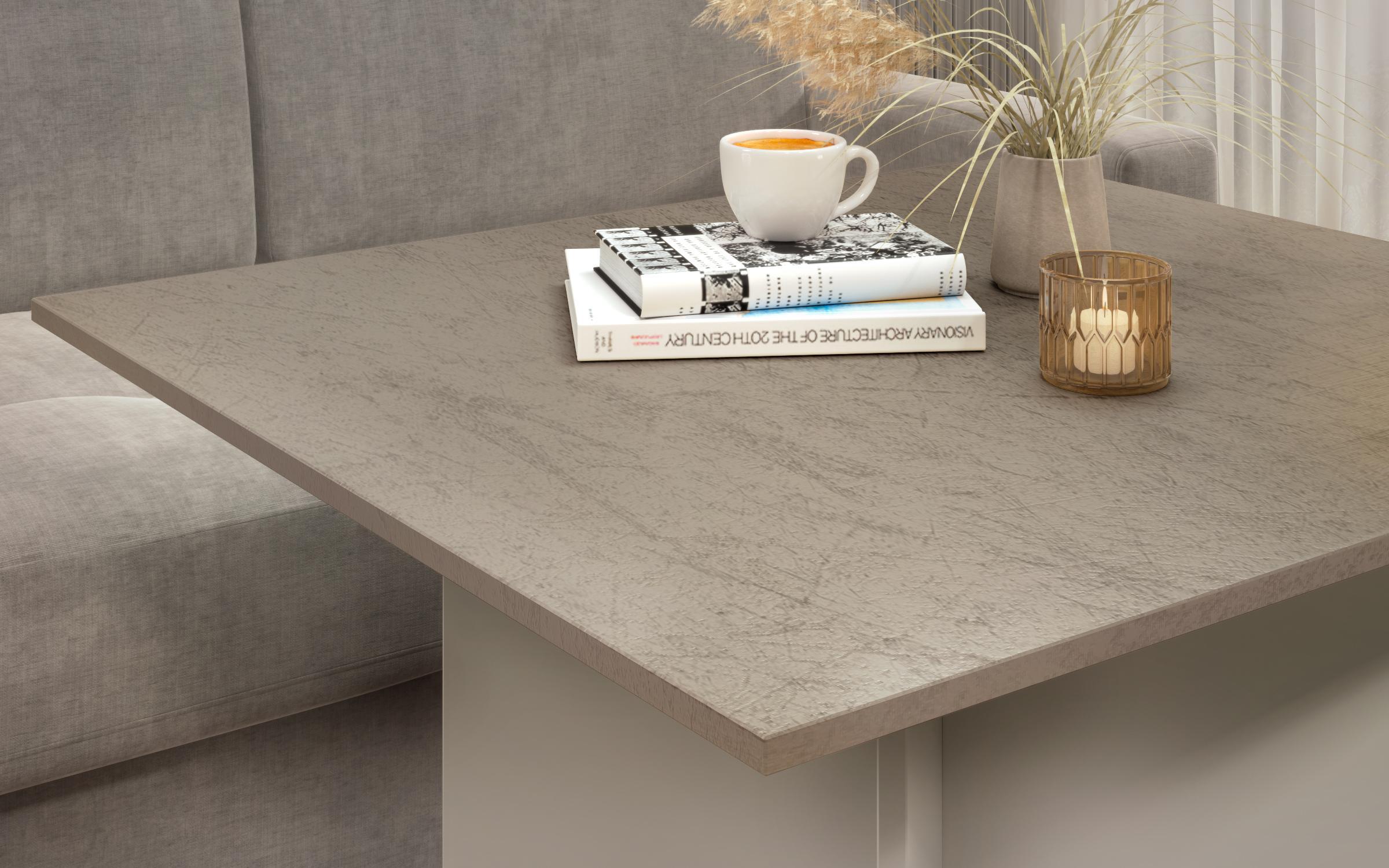 Masuta de cafea Aurea XL, nisipiu mat + lagoon  3