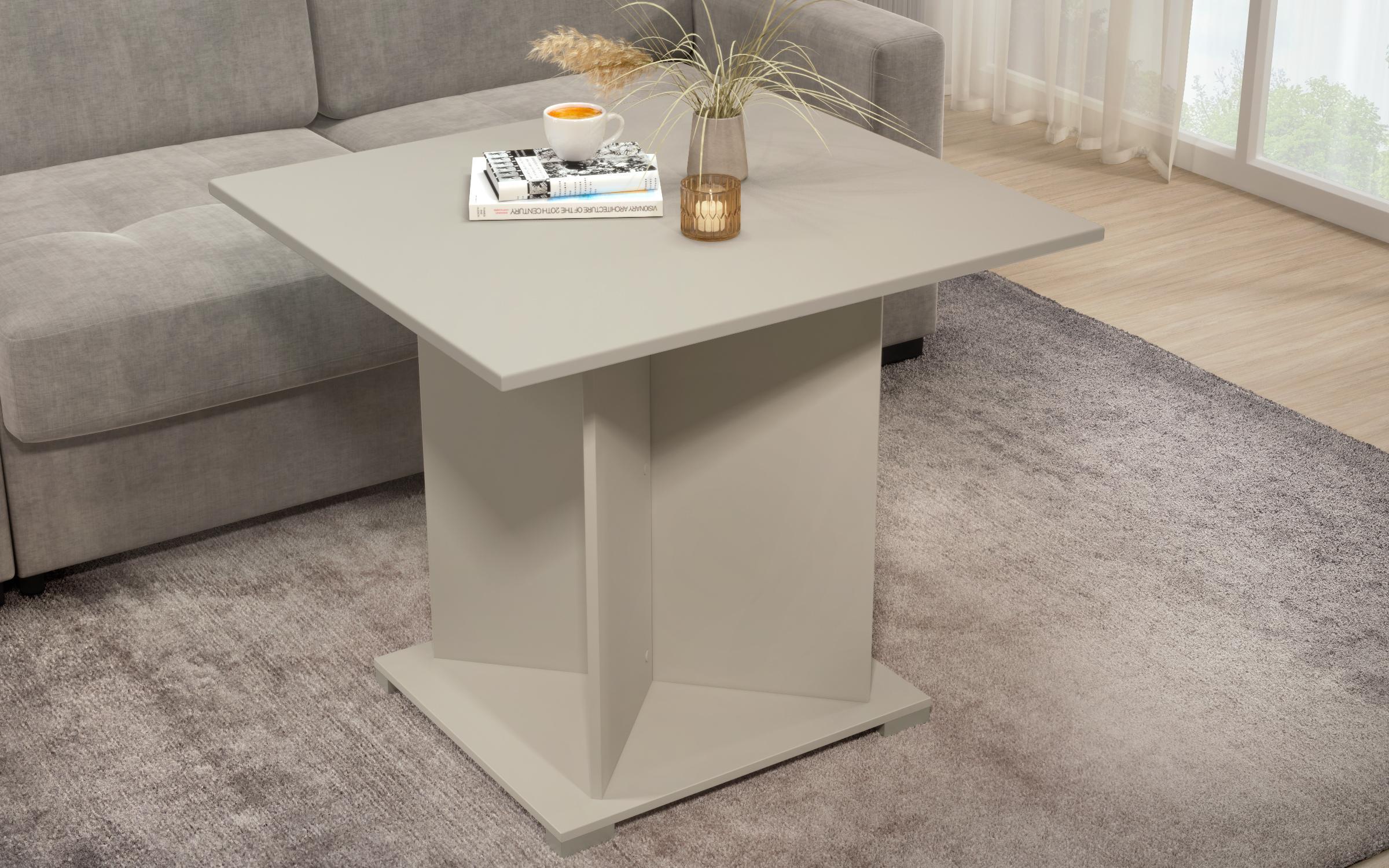 Masuta de cafea Aurea XL + MDF, nisipiu mat + casmir  2