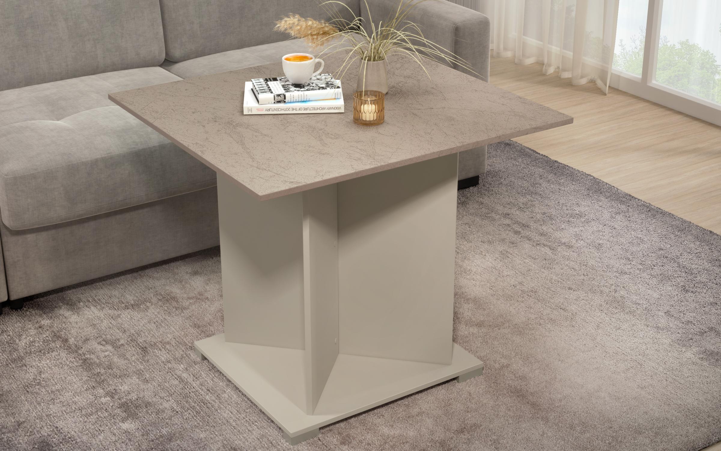 Masuta de cafea Aurea XL, nisipiu mat + lagoon  2