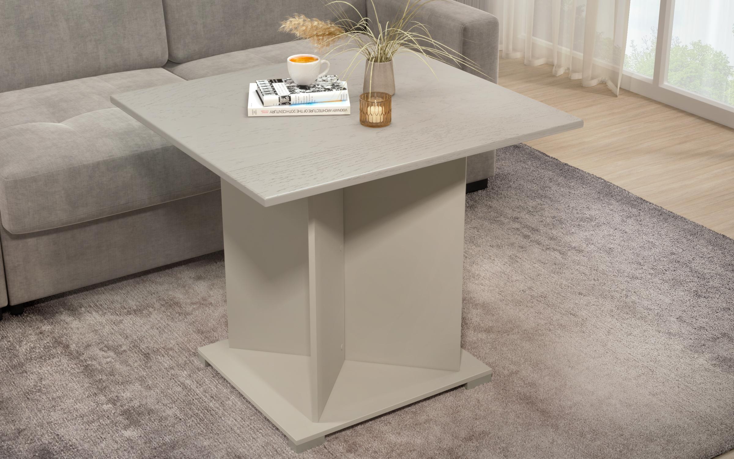 Masuta de cafea Aurea XL + MDF, nisipiu mat + aspen bej  2