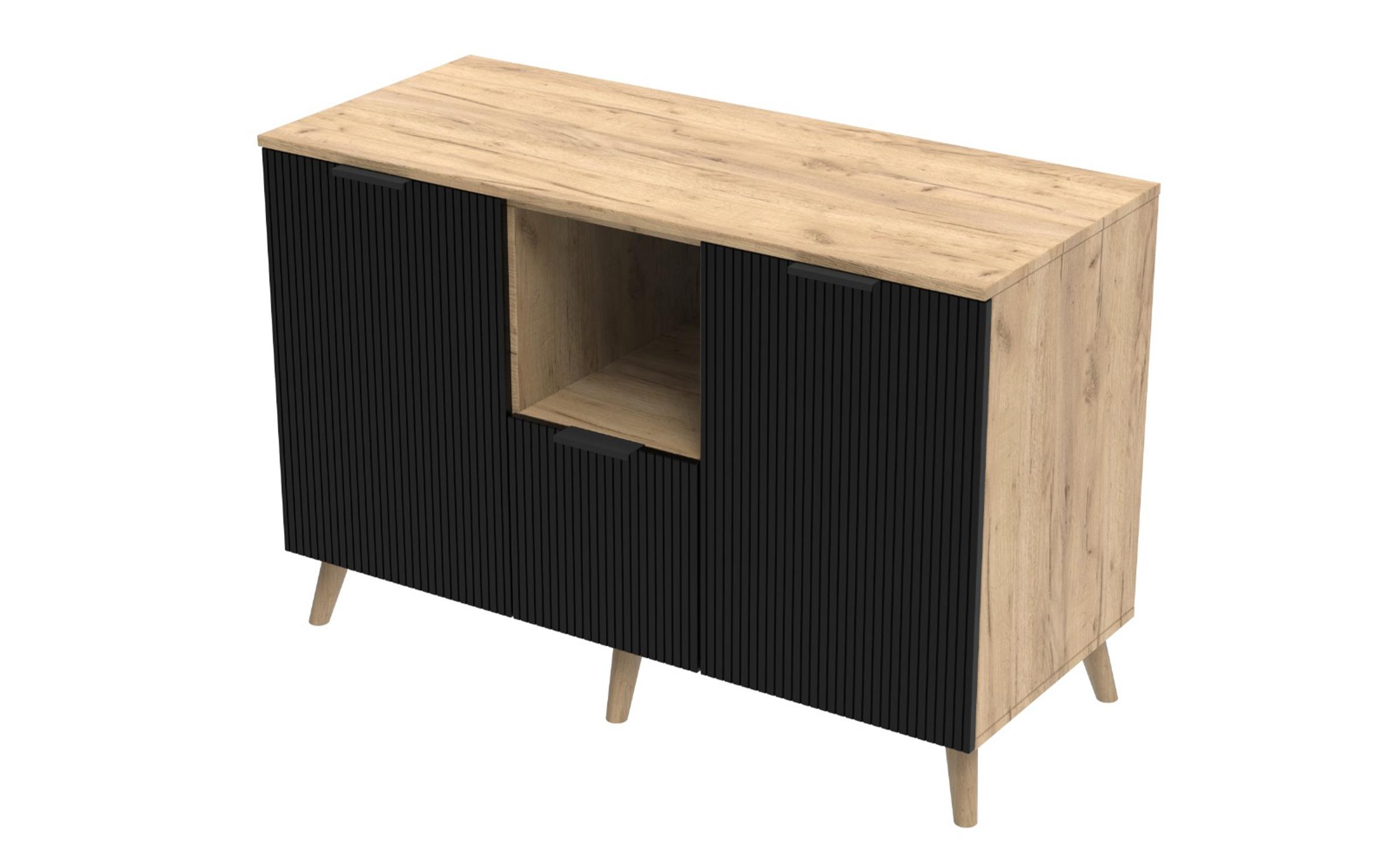 Comoda Leti, stejar apalaci + quartz 6