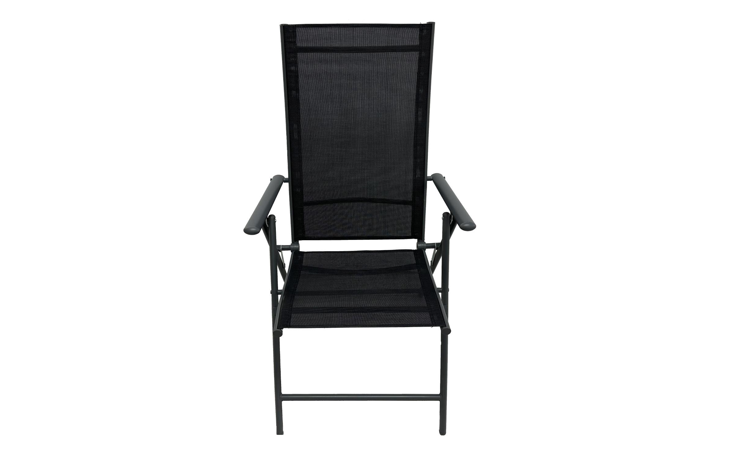 Scaun de gradina /pliabil/ Tendo, negru  2