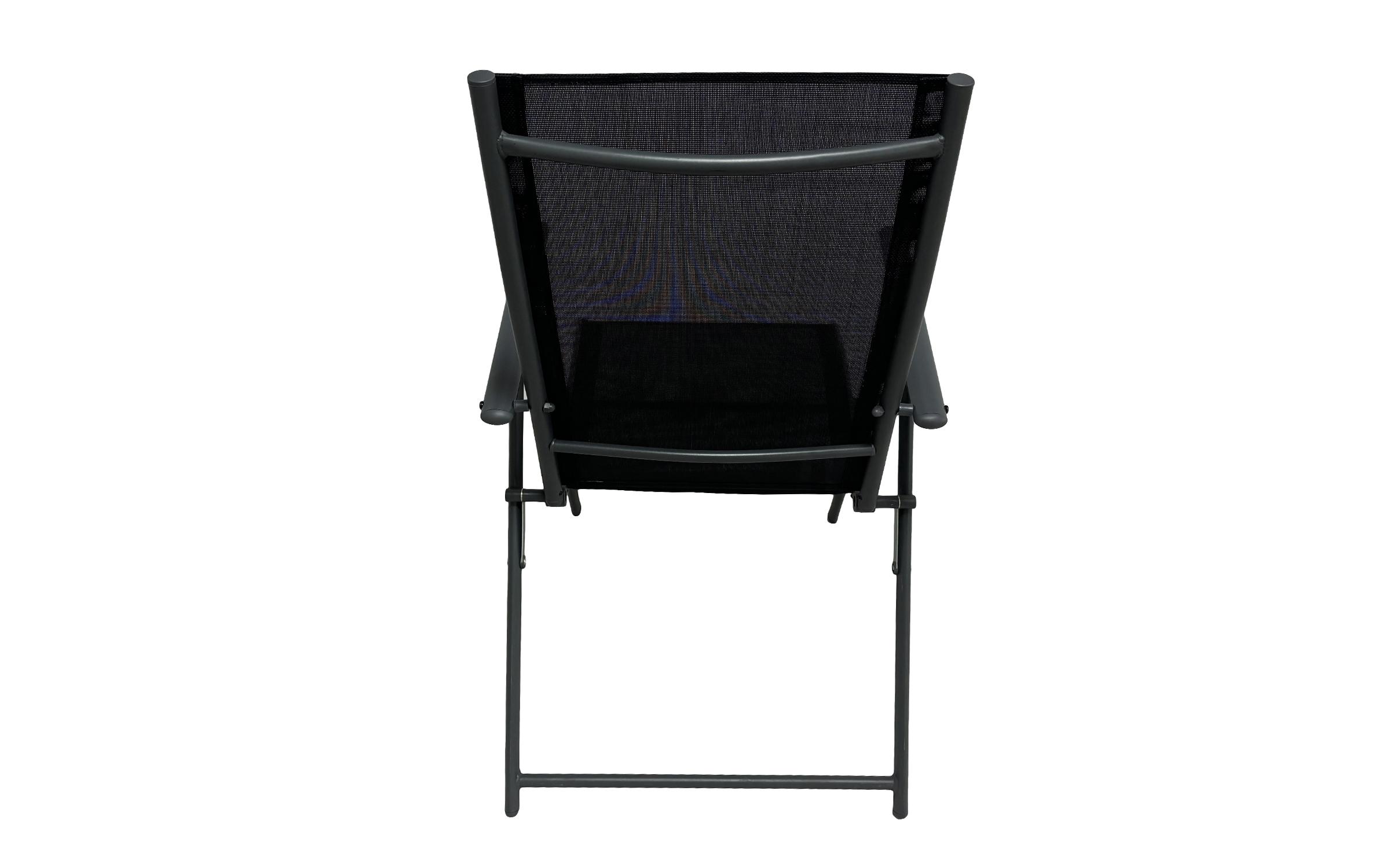 Scaun de gradina /pliabil/ Tendo, negru  5