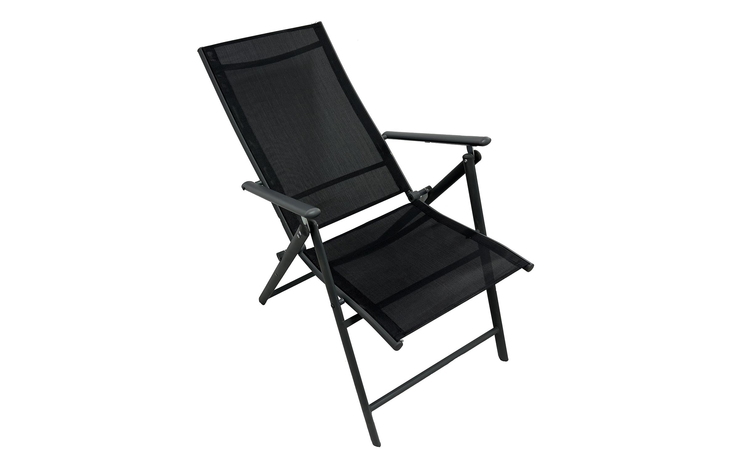 Scaun de gradina /pliabil/ Tendo, negru  4