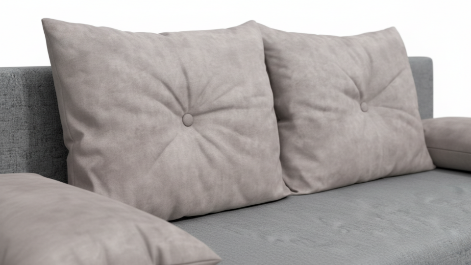 Canapea extensibila Victorio, gri + gri deschis  2