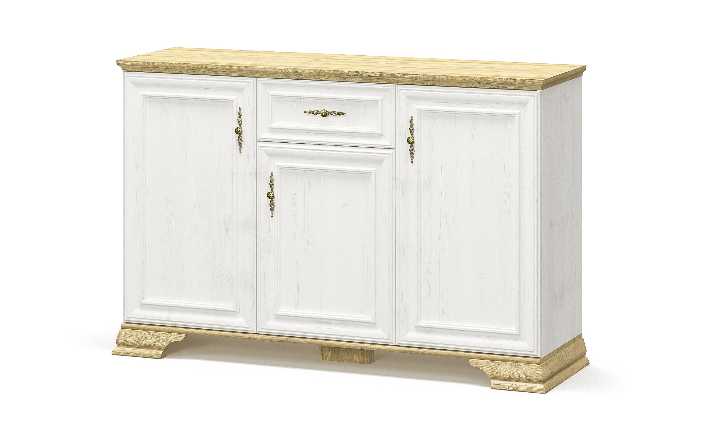 Комод Алекса B, сосна andersen + золотой дуб  1