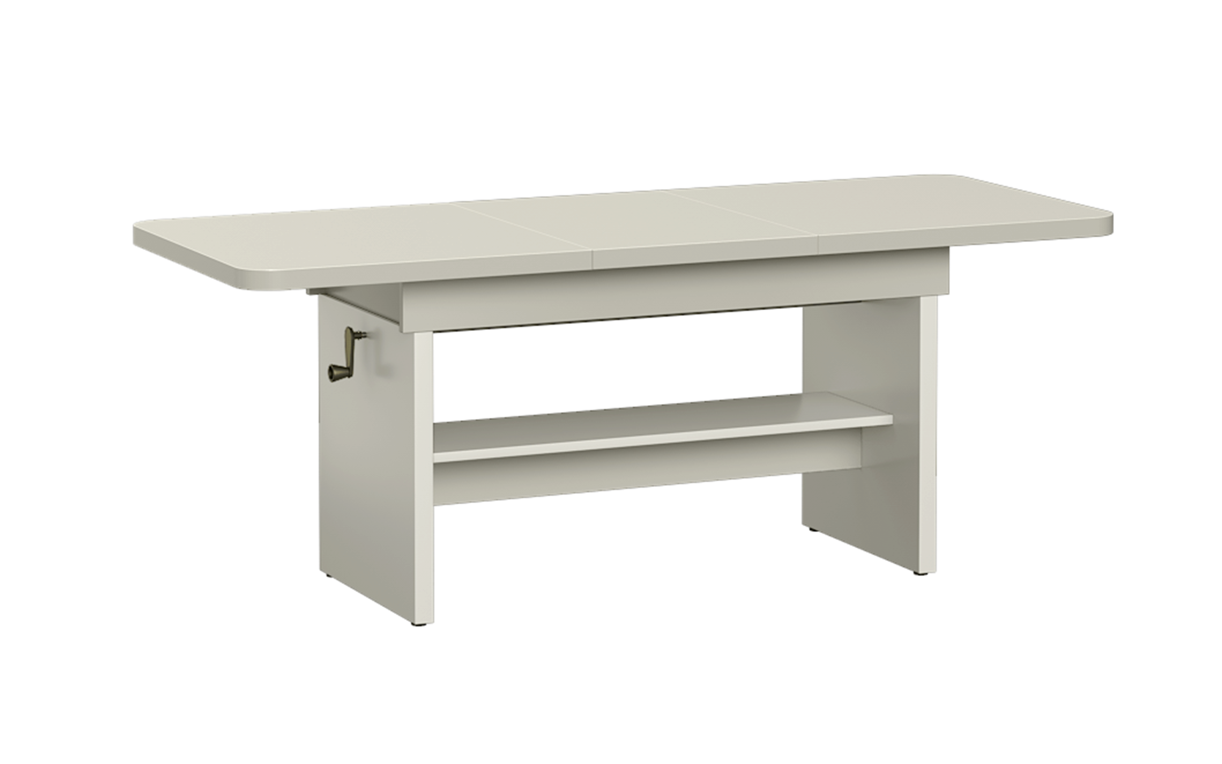 Masuta de cafea extensibila cu mecanism de ridicare Keily, casmir  2