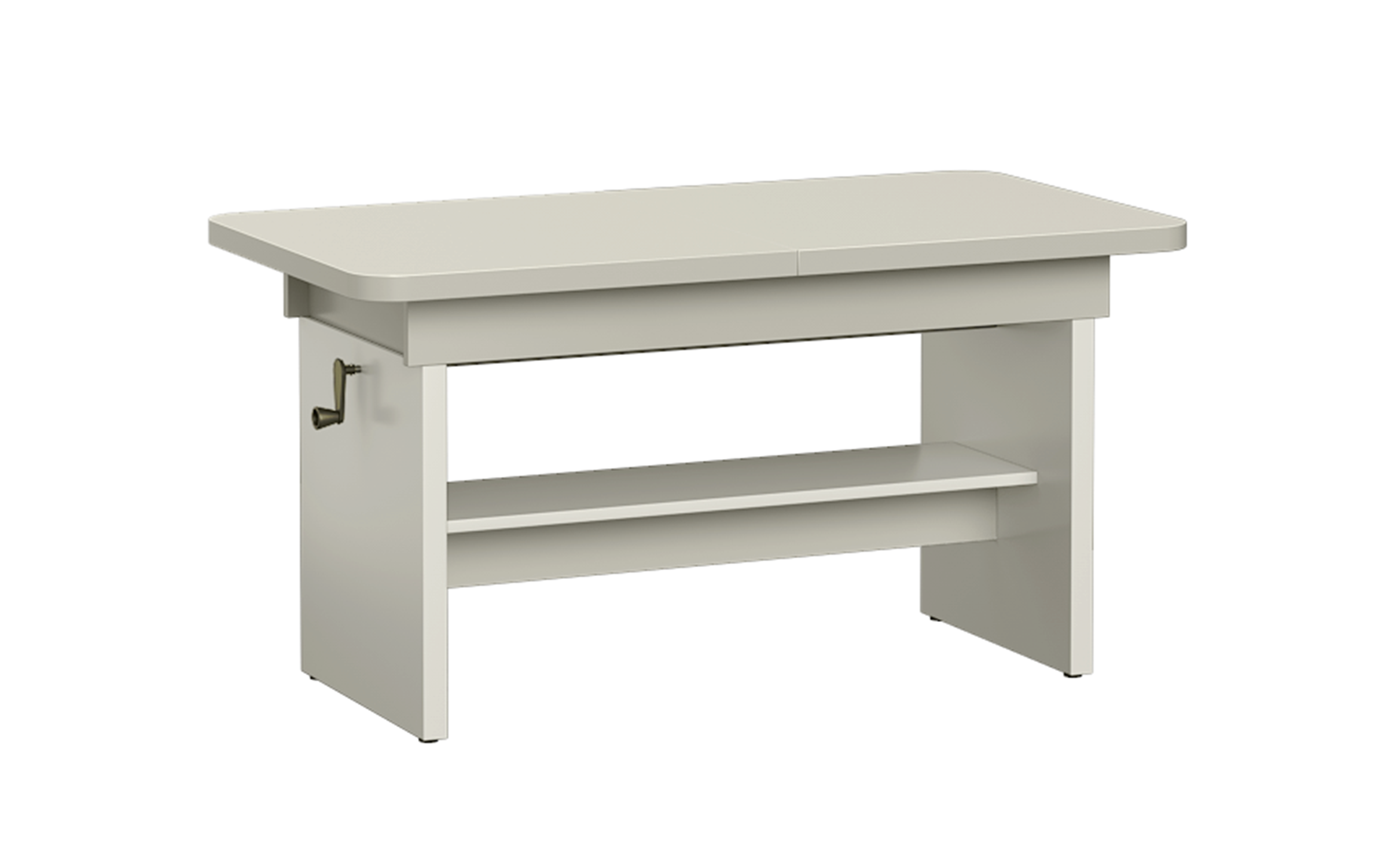 Masuta de cafea extensibila cu mecanism de ridicare Keily, casmir  1