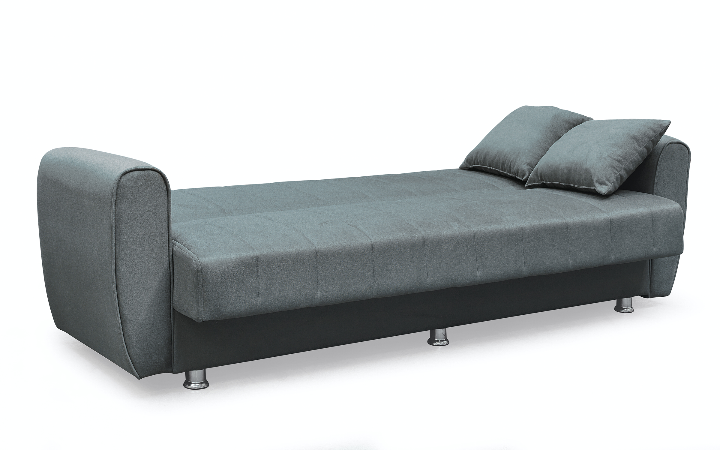 Canapea extensibila click- clack Koris, gri  5