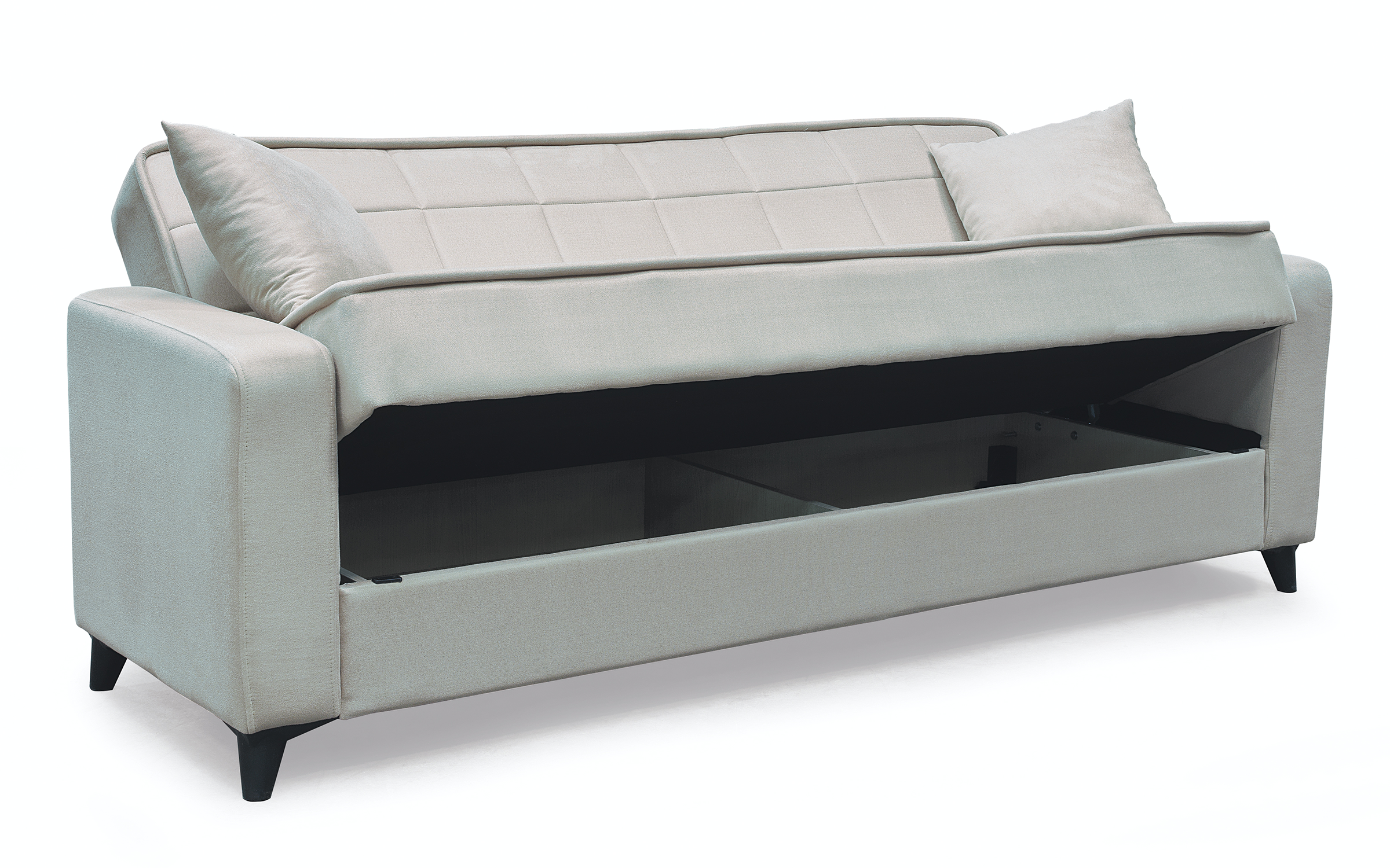 Canapea extensibila click- clack Vertos, bej  4