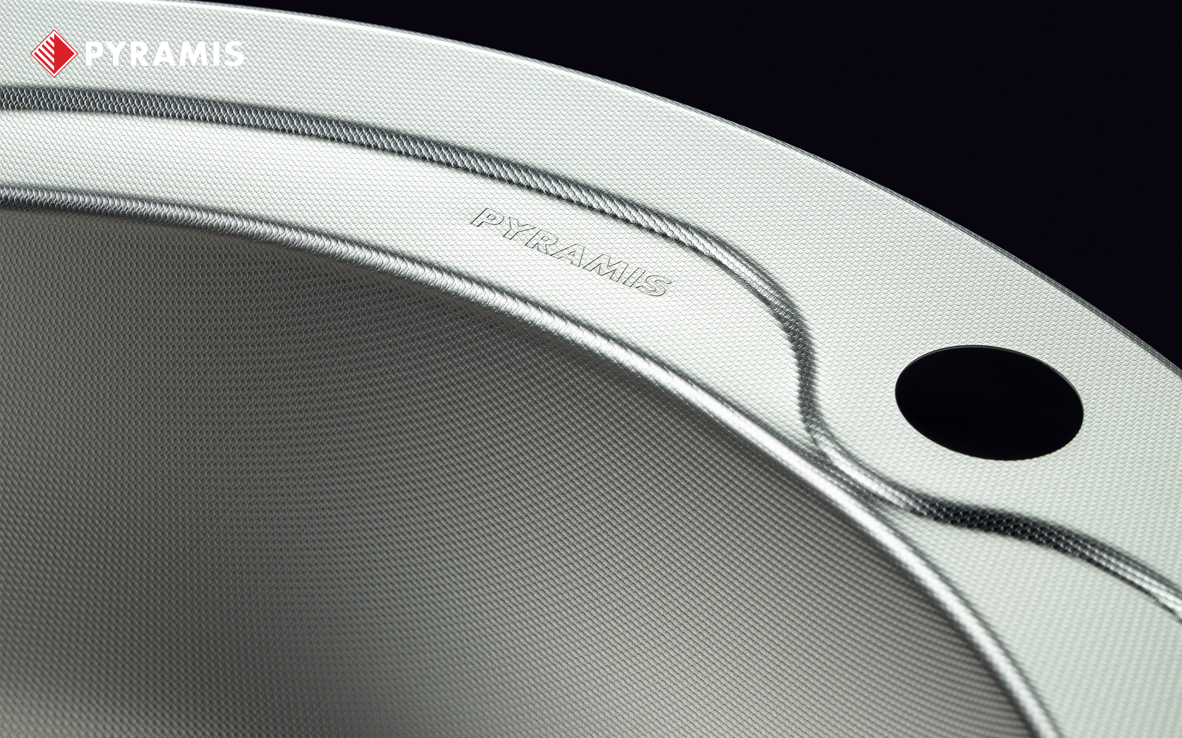 Chiuveta PYRAMIS KIBA, inox  2