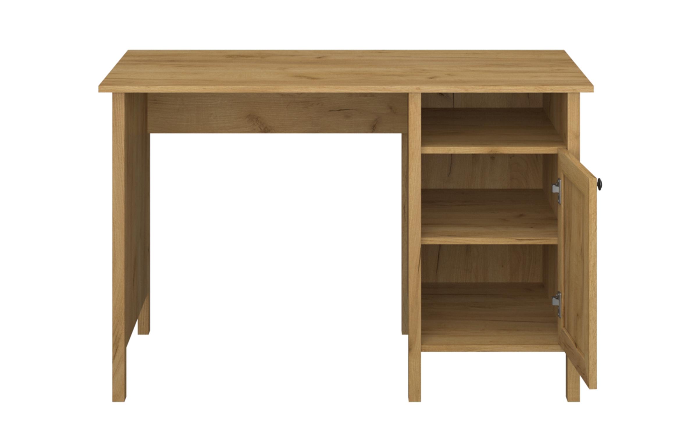 Birou Maliva, stejar craft auriu  4