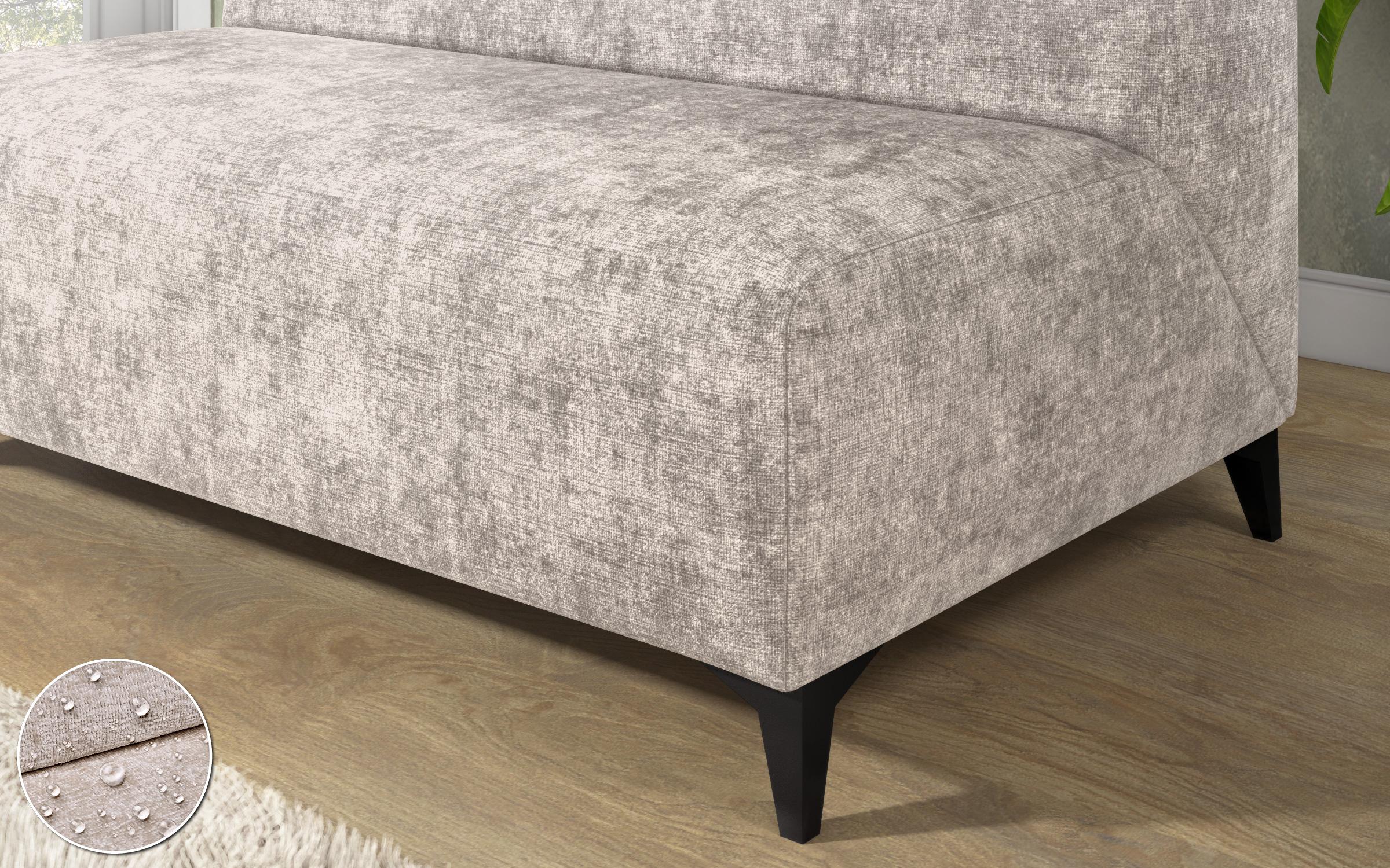 Canapea 2 locuri Aruba, bej deschis  5