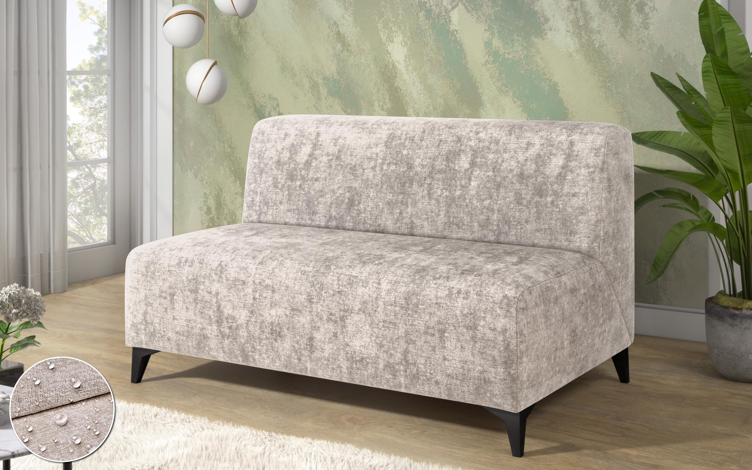 Canapea 2 locuri Aruba, bej deschis  3