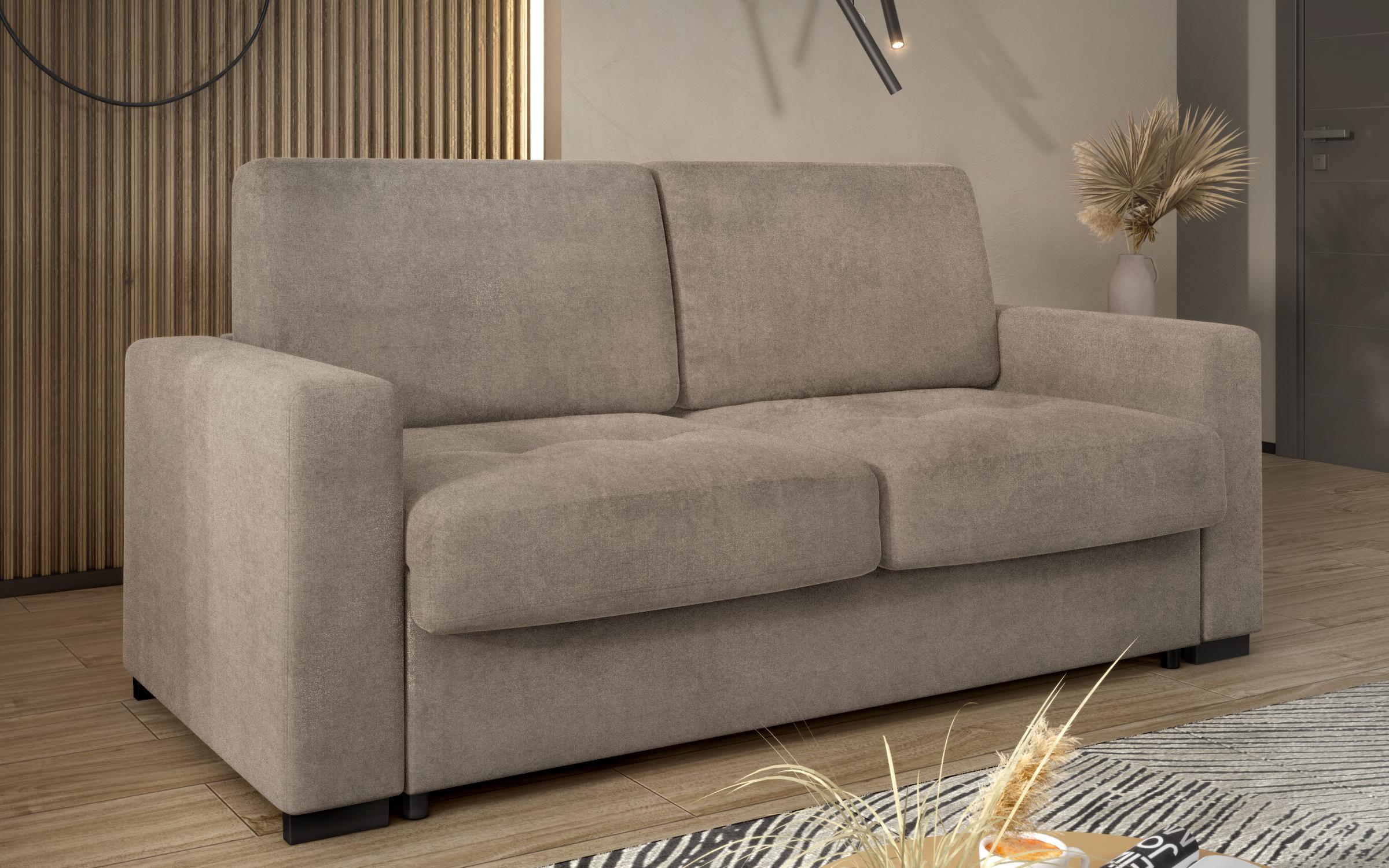 Canapea extensibila Barion, maro  2