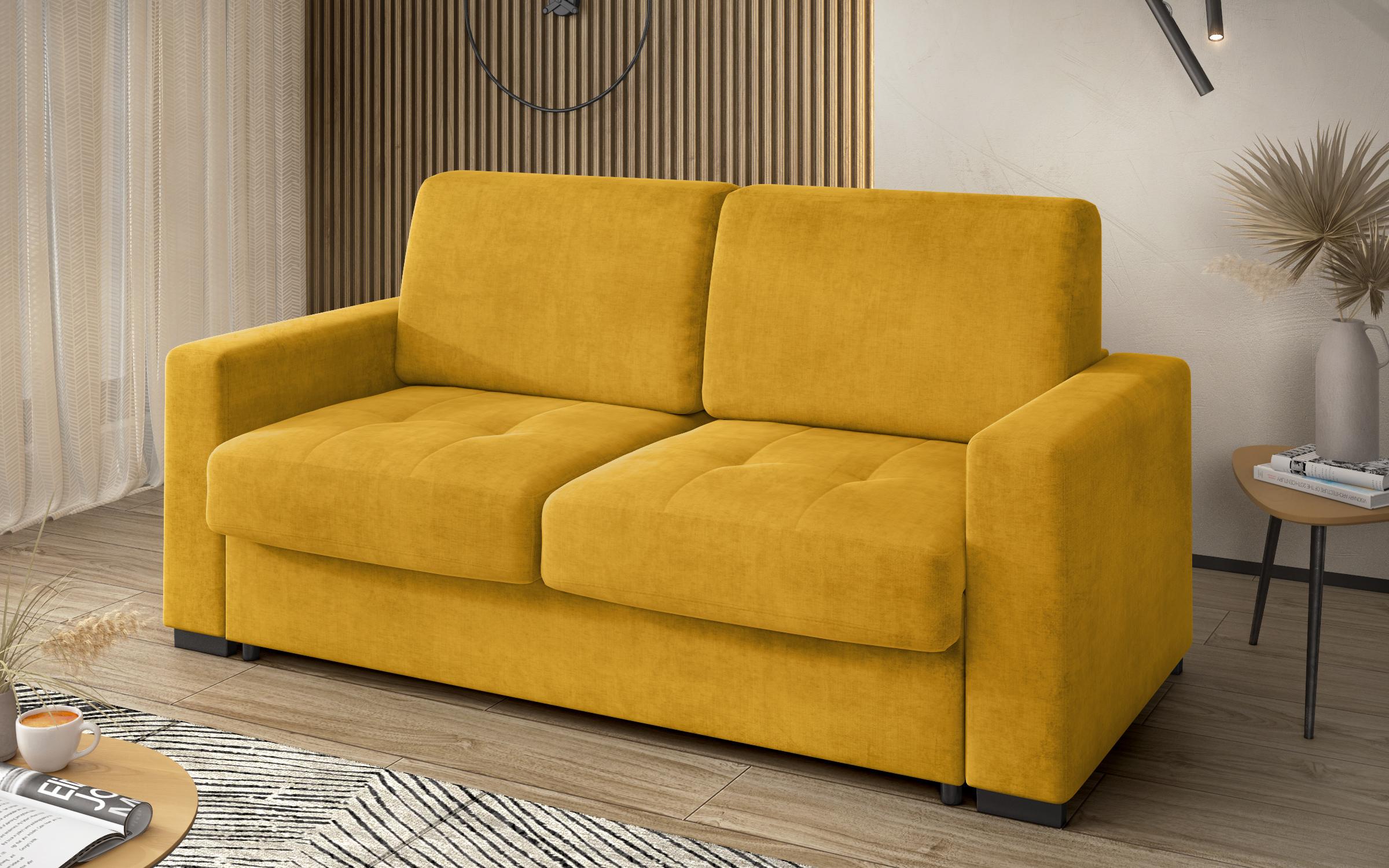 Canapea extensibila Barion, mustar  6