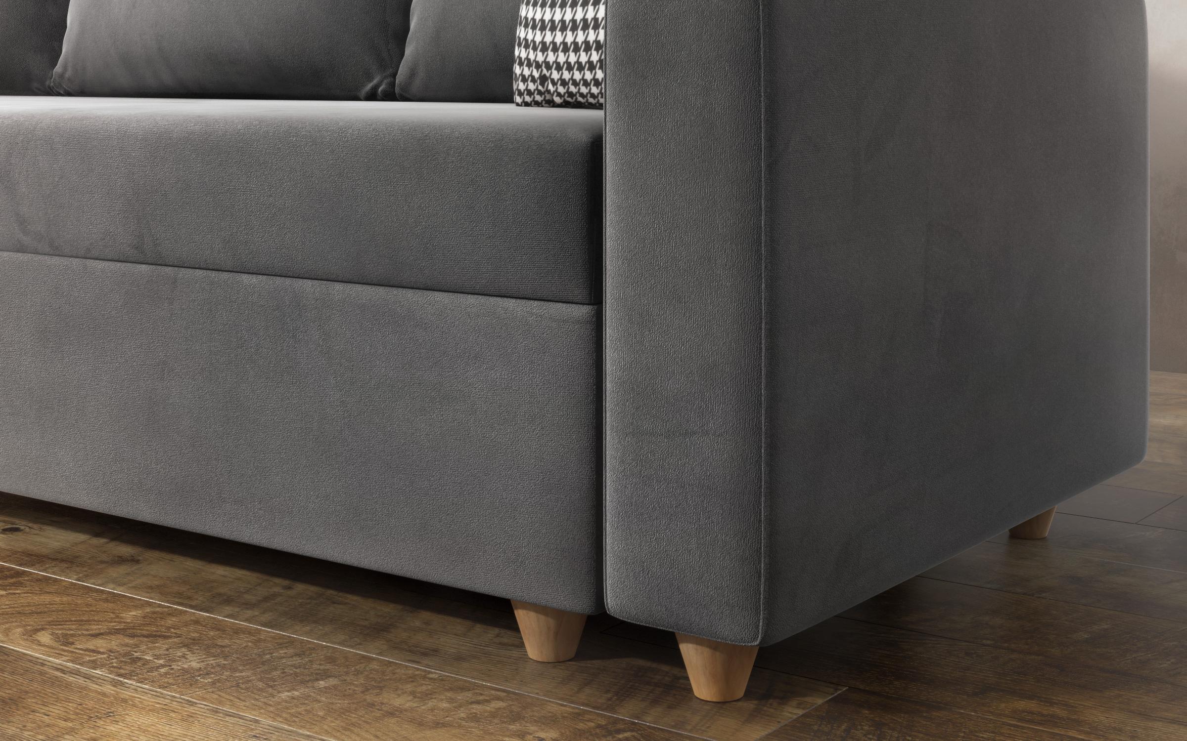 Canapea extensibila Fabiola, gri  5