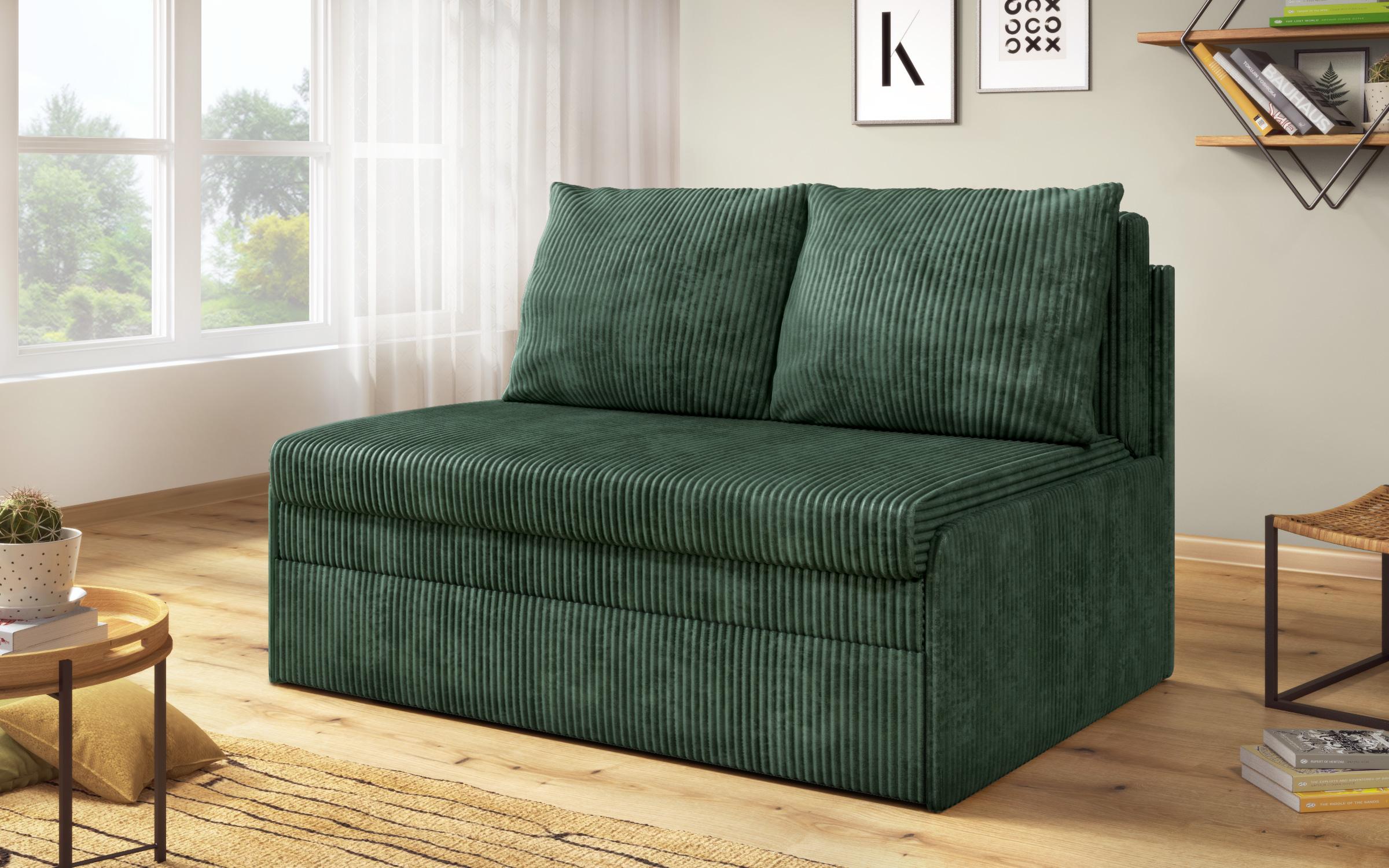 Canapea extensibila Caddy, verde  2